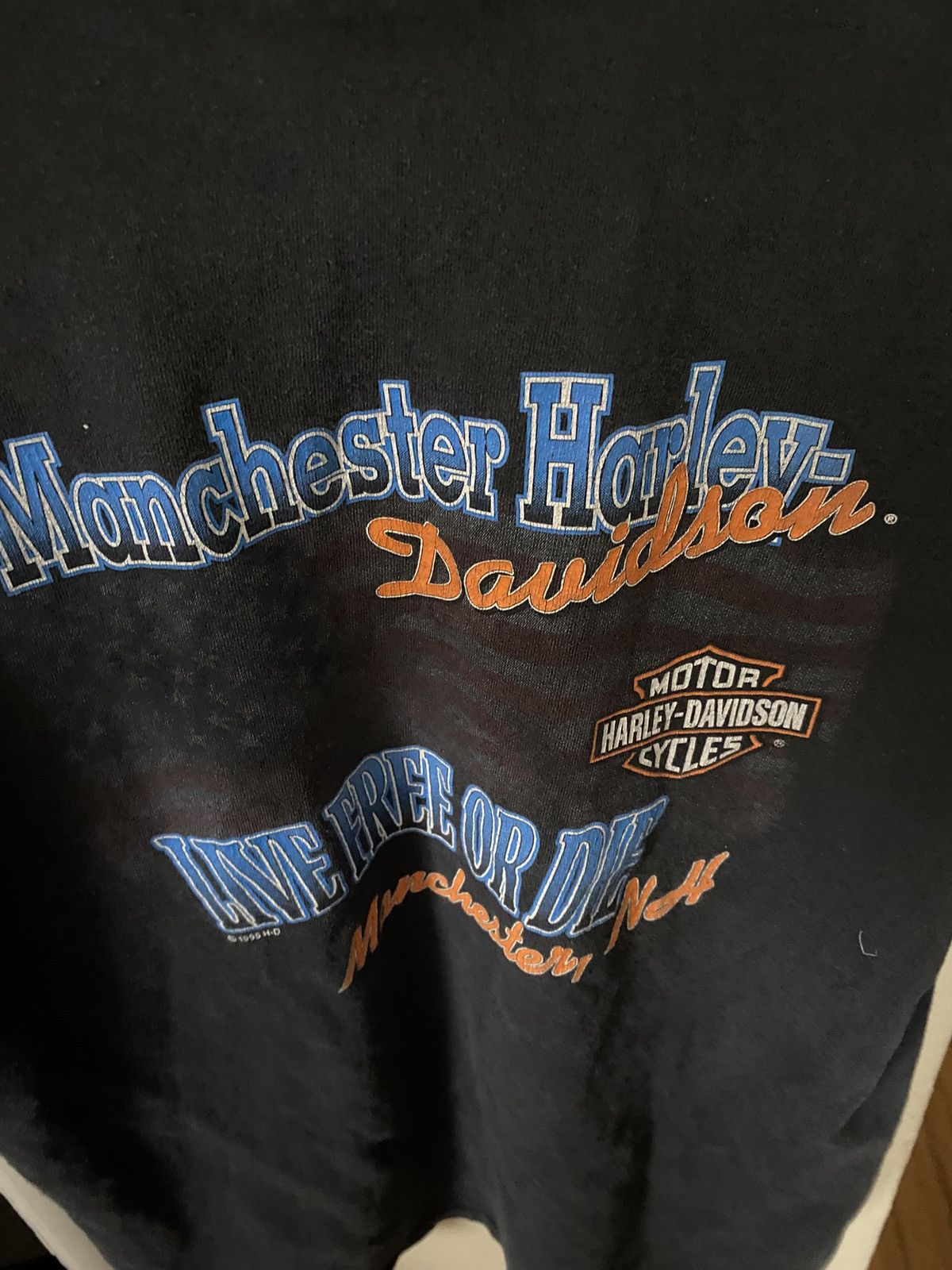 Harley Davidson Vintage 1995 Harley-Davidson T-Shirt Size US M / EU 48-50 / 2 - 4 Thumbnail