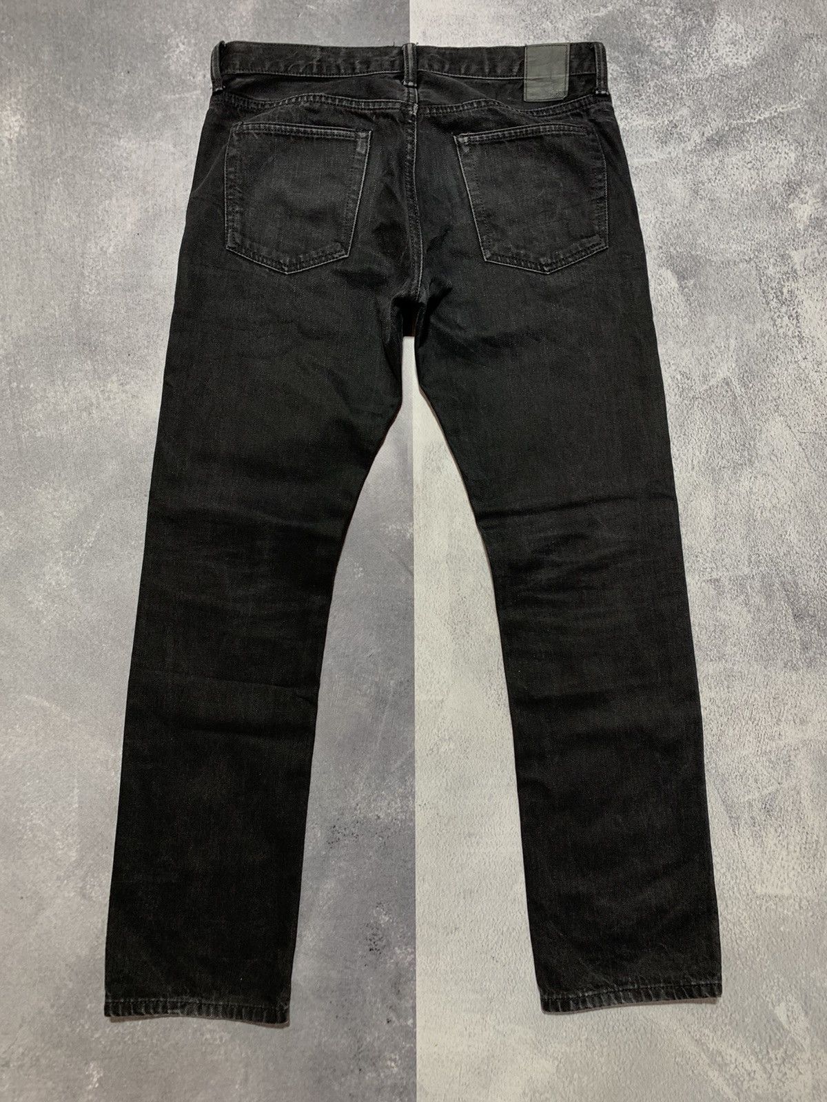 Gap × Vintage Vintage Gap black denim trousers streetwear size 30X30 Size US 30 / EU 46 - 1 Thumbnail