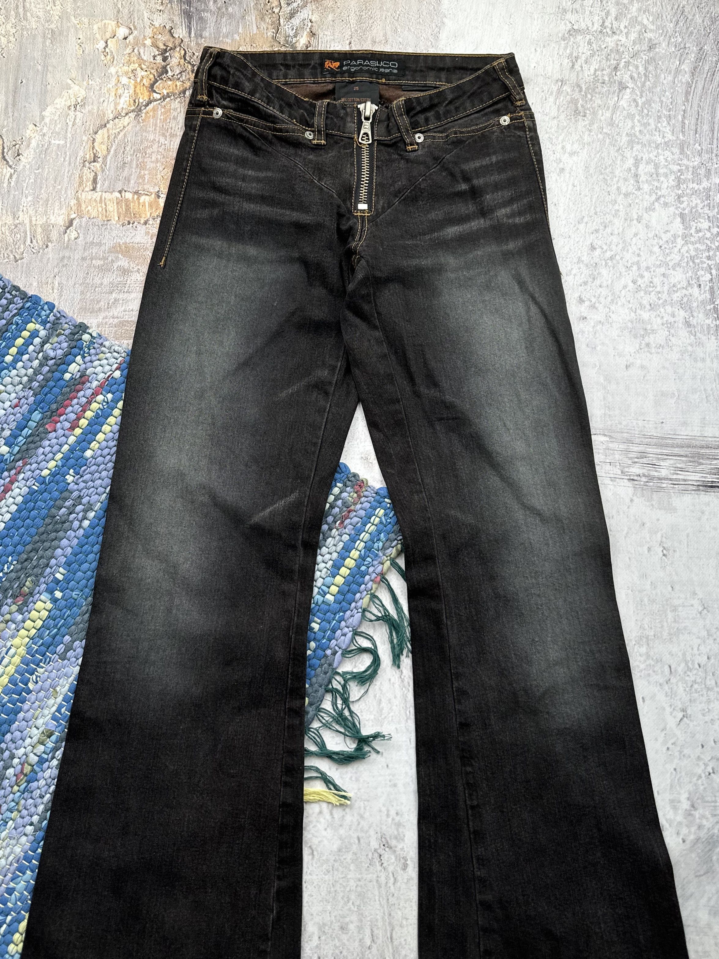 Japanese Brand Vintage Flared Jeans A342(305) Size 25" / US 0 / IT 36 - 2 Thumbnail