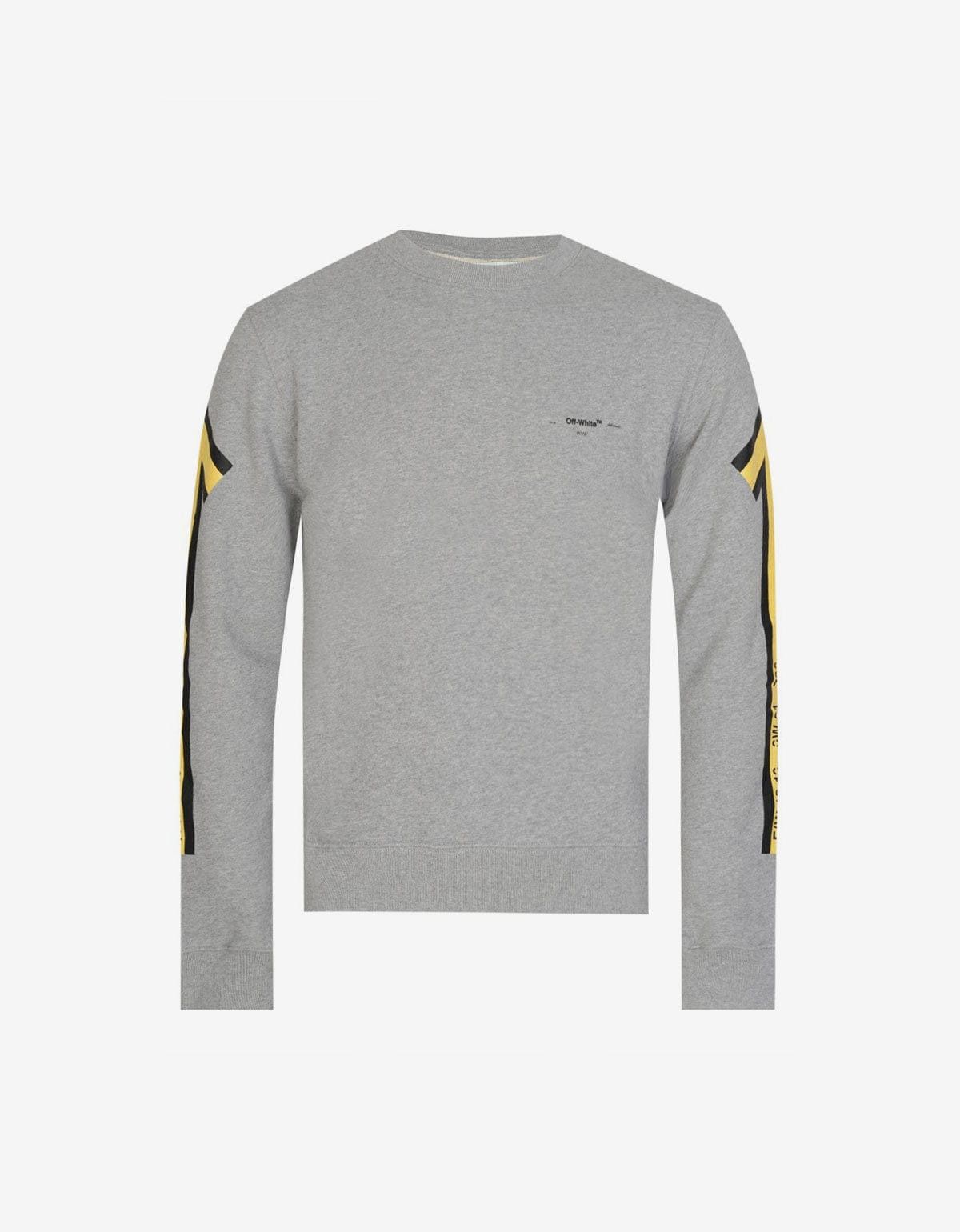 Off-White Off-White Grey Arrows Print Sweatshirt Size US XXL / EU 58 / 5 - 1 Thumbnail