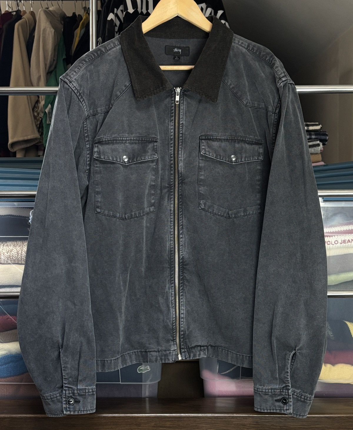 Stussy Tokyo Zip Up | Grailed