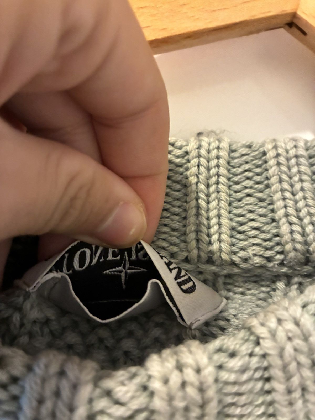 Stone Island Stone Island Knitwear 100% Pure Wool ’DUST' Treatment 100% Size US M / EU 48-50 / 2 - 5 Thumbnail