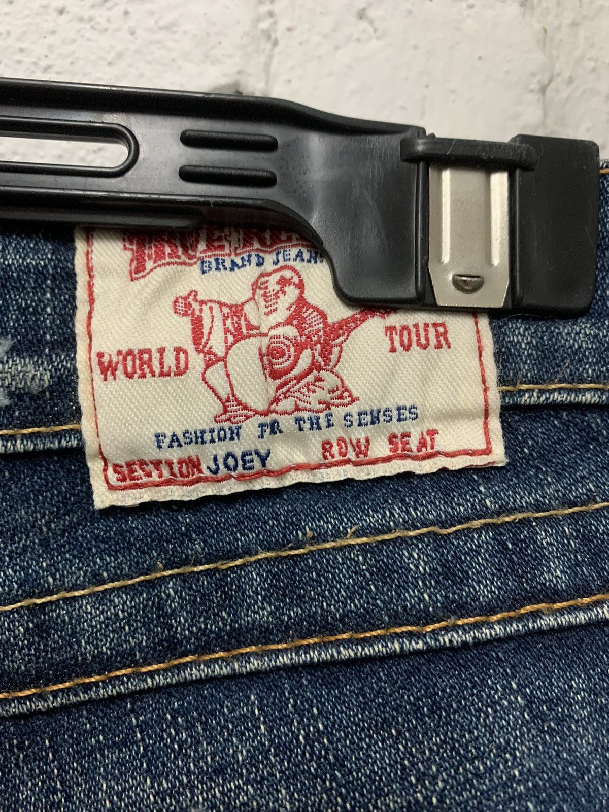True Religion True Religion Distressed Flare Denim Size 26" / US 2 / IT 38 - 8 Thumbnail
