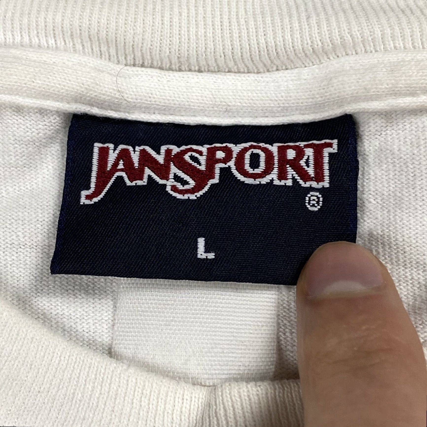 Jansport VINTAGE JanSport Penn State Long Sleeve T-Shirt Large White Nittany Lions Mens Size US L / EU 52-54 / 3 - 6 Thumbnail