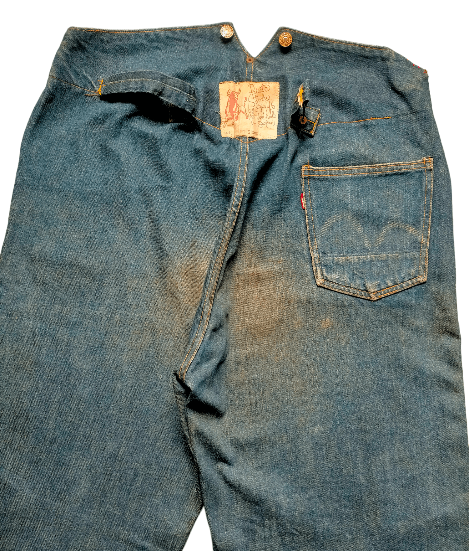 Evisu 🔥Rare Vintage 90s Evis Buckle Back Selvedge Jeans Size US 34 / EU 50 - 3 Thumbnail