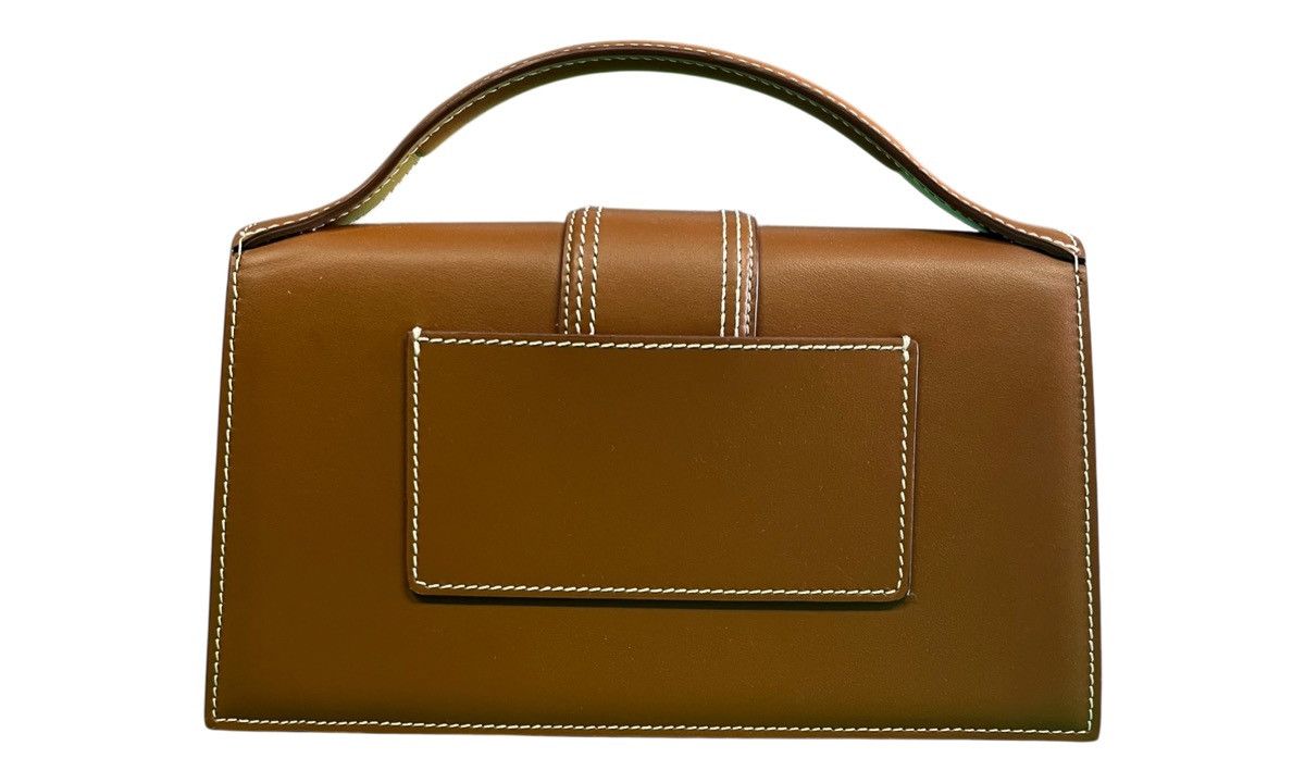 Jacquemus Jacquemus Grand Bambino Crossbody Strap Light Brown Handbag Size ONE SIZE - 3 Thumbnail