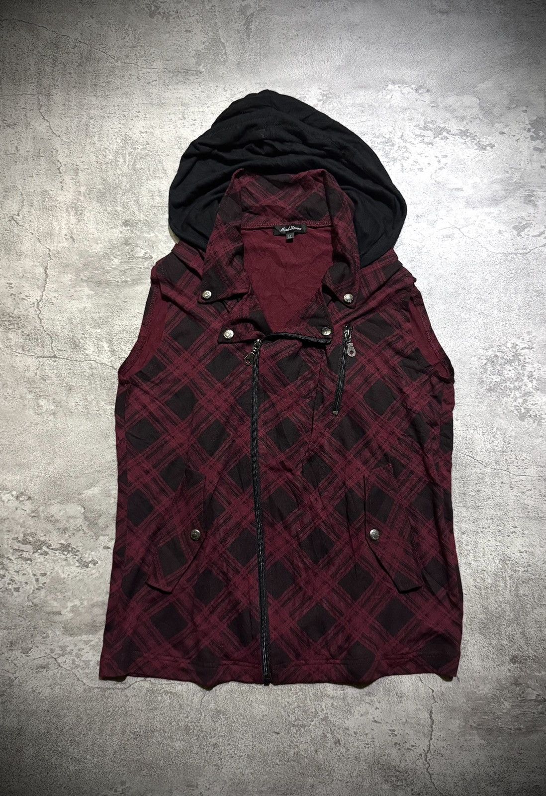 Hysteric Glamour Y2k Mind Games Ifsixwasnine Vest Hooded Size US L / EU 52-54 / 3 - 1 Thumbnail
