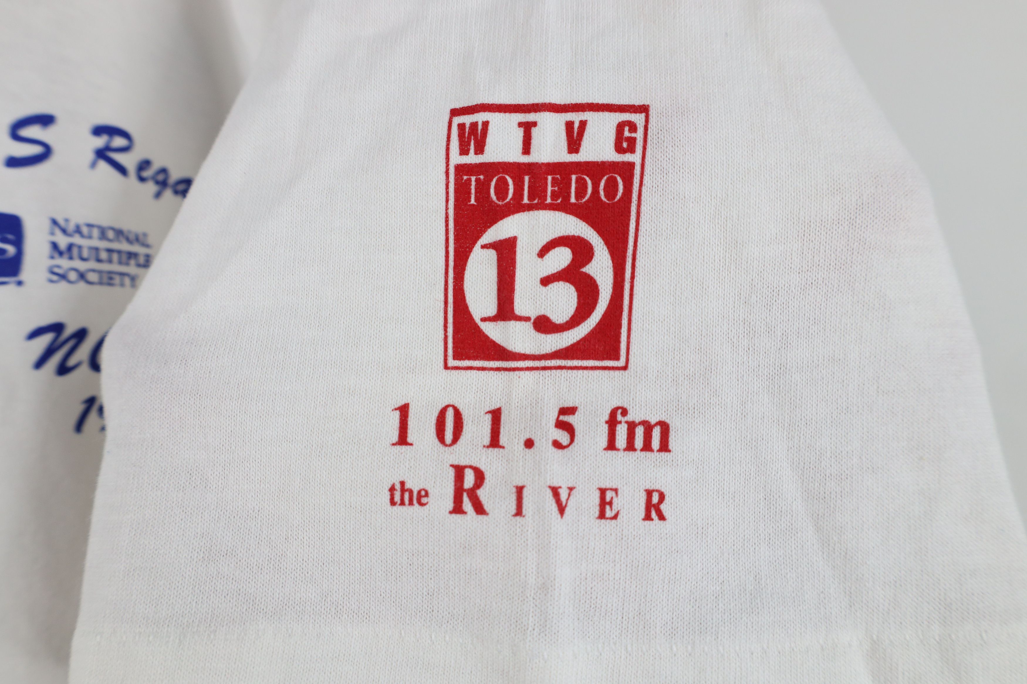 Vintage Vintage 90s 1996 Sclerosis MS Regatta Boat T-Shirt USA Size US XL / EU 56 / 4 - 4 Thumbnail