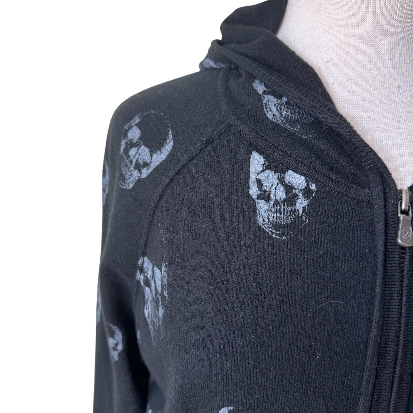 Other SKULL CASHERE Cotton Cashmere Full Zip Sweater Medium Size M / US 6-8 / IT 42-44 - 8 Thumbnail