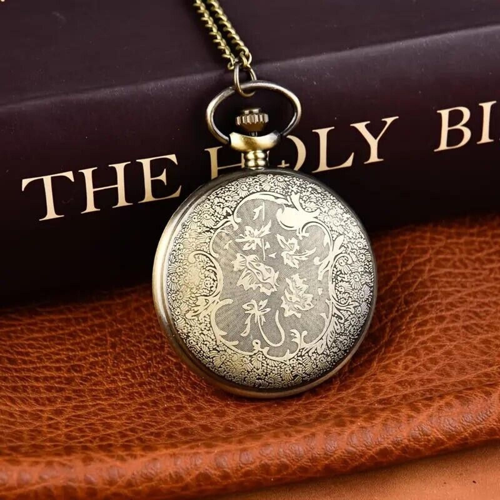 Other Pocket Watch & Chain •U.S. Veterans • Iwo Jima •Never Forget Size ONE SIZE - 4 Thumbnail