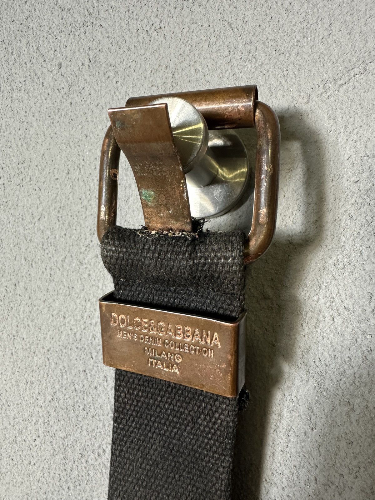 Dolce & Gabbana × Vintage Dolce & Gabbana Cotton Belt Vintage Size ONE SIZE - 3 Thumbnail