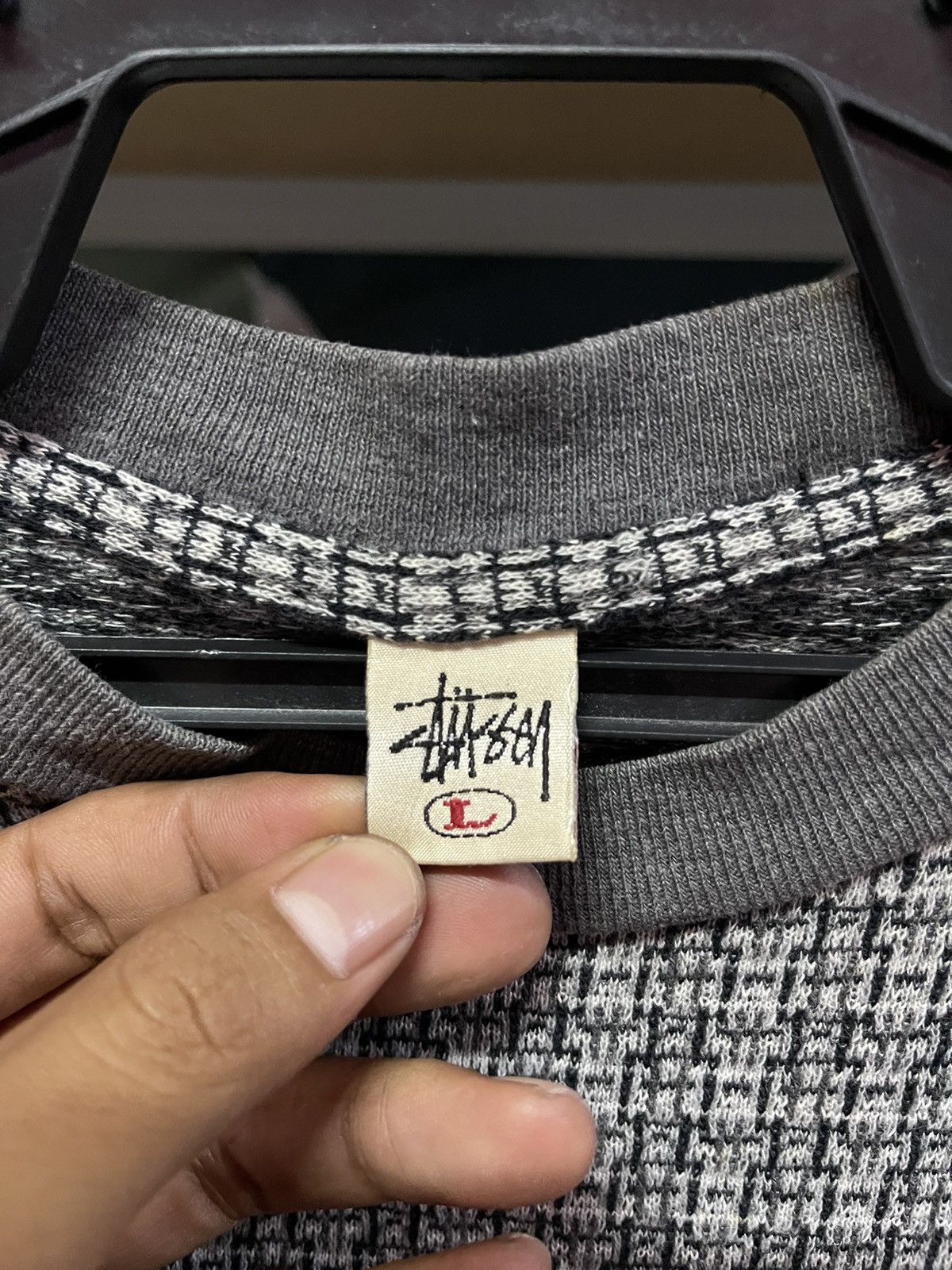 Stussy × Vintage Vintage Stussy Long Sleeve Very Rare🔥🔥🔥 Size US L / EU 52-54 / 3 - 4 Thumbnail