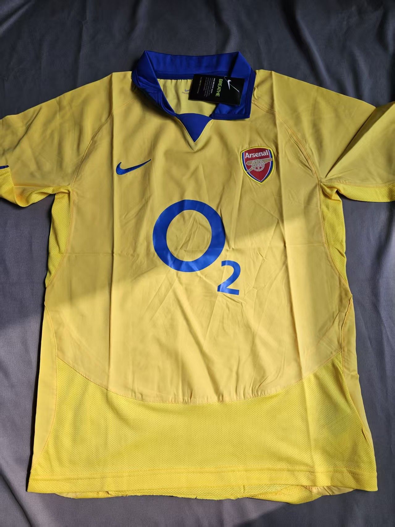 Other Arsenal Jersey Away 2003 05 Season Size US L / EU 52-54 / 3 - 1 Thumbnail
