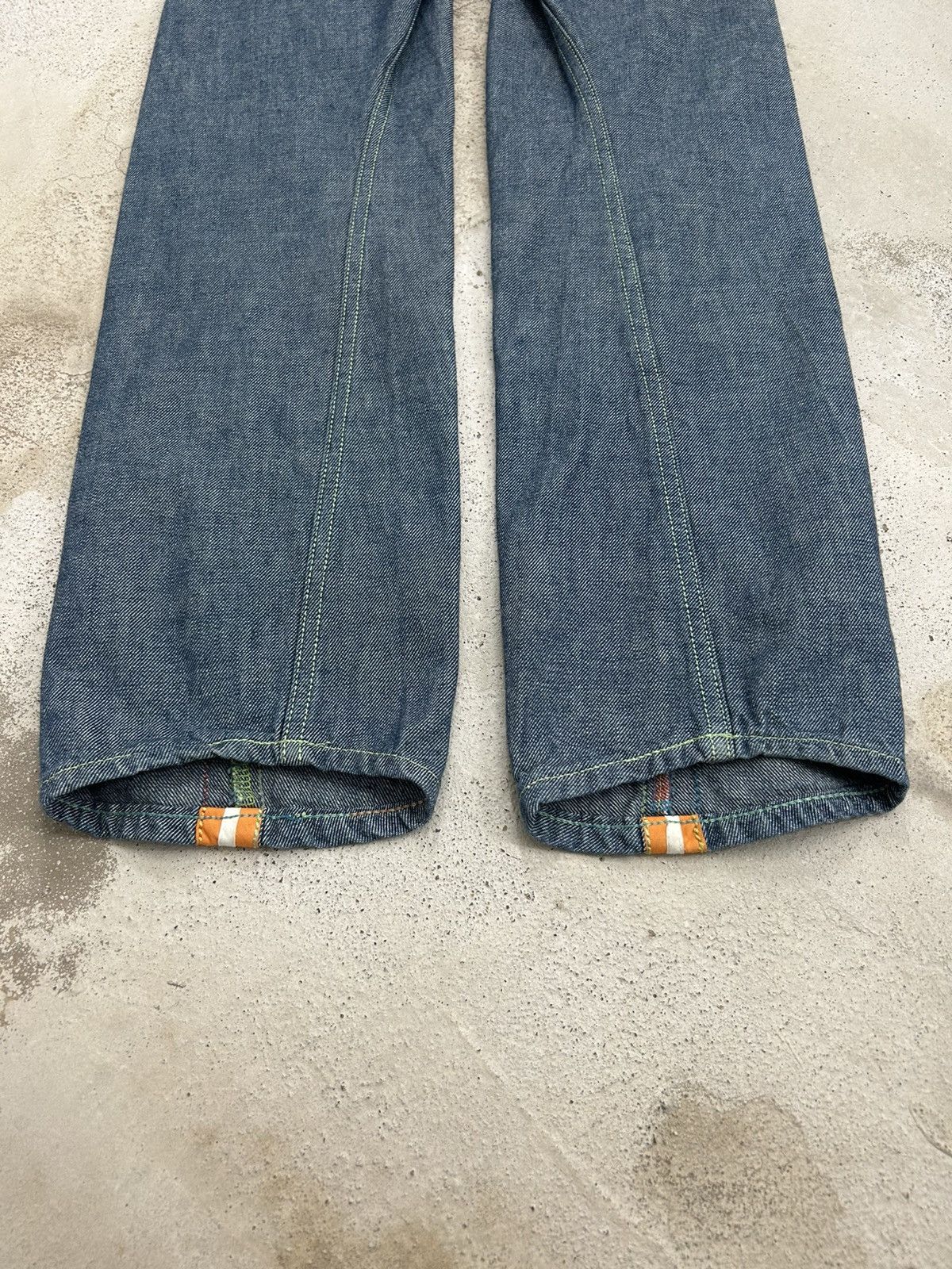 Japanese Brand Exiv Co Japan Twisted Legs Jeans Size US 30 / EU 46 - 5 Thumbnail