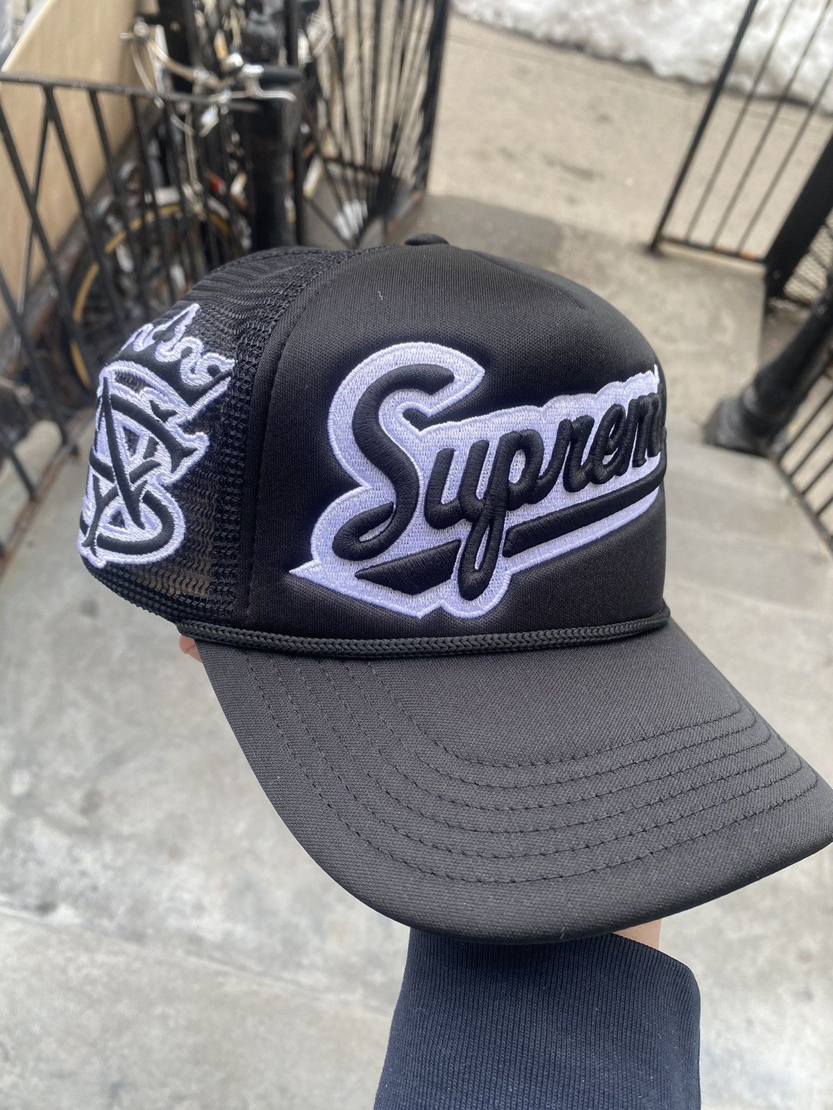 Supreme Supreme University Mesh Back 5 Panel Size ONE SIZE - 2 Thumbnail