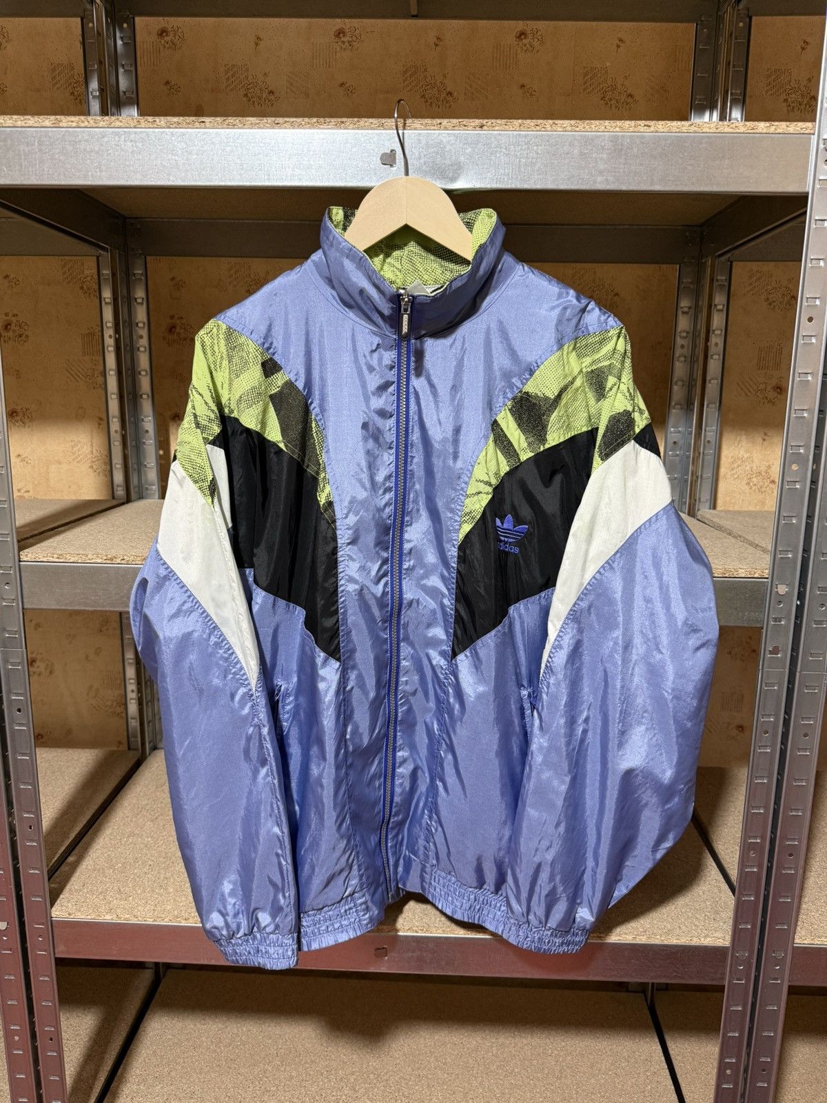 Adidas × Vintage Vintage 80’s/90’s Adidas Light Training Firebrid Jacket Size US M / EU 48-50 / 2 - 1 Thumbnail