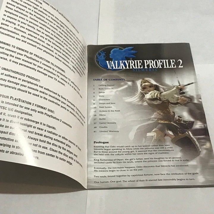 Other Valkyrie Profile 2 Silmeria For PlayStation 2 Size ONE SIZE - 4 Thumbnail