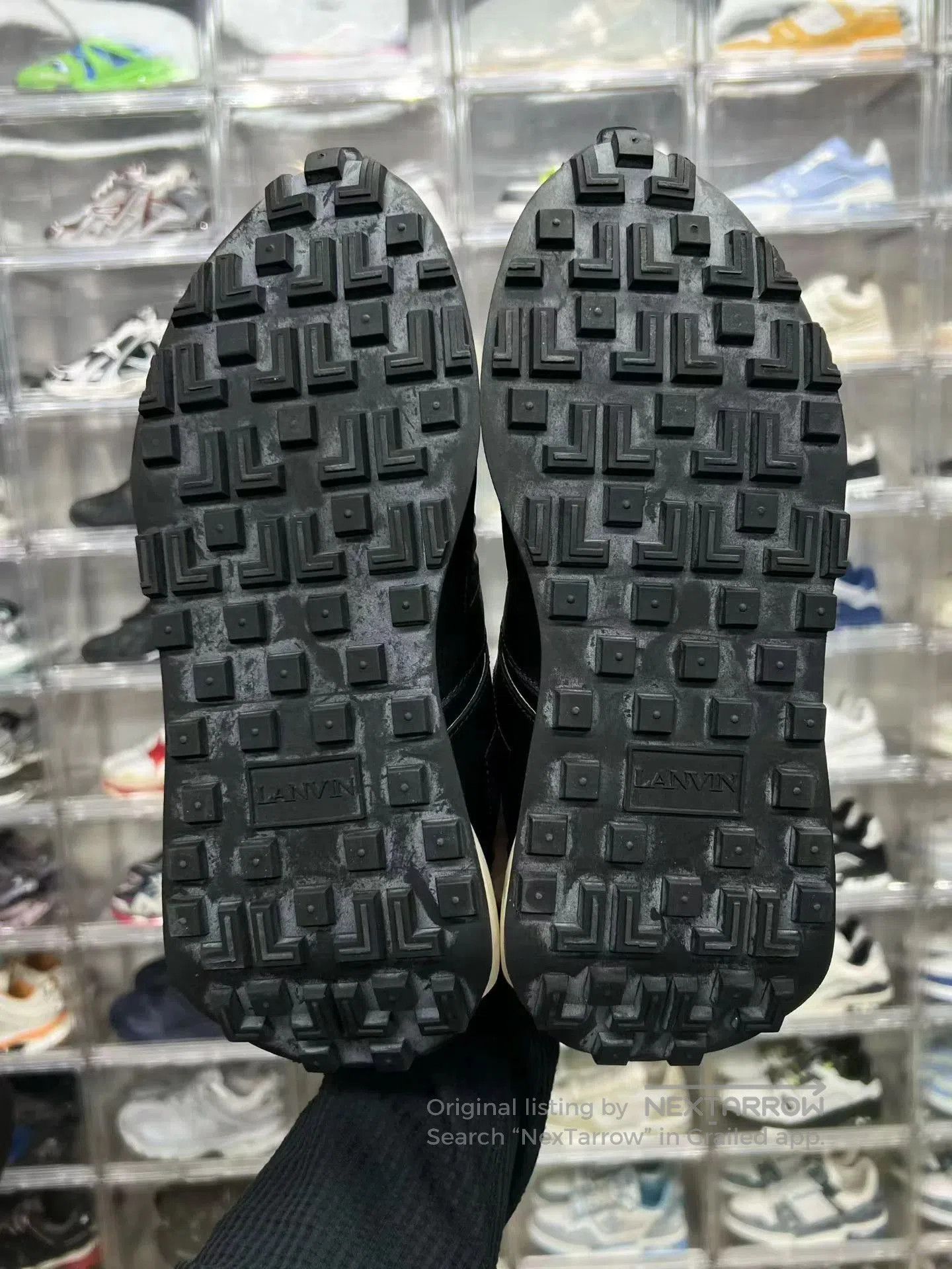 Lanvin Black Low-Top Sneakers Size 10. Size US 10 / EU 43 - 8 Thumbnail