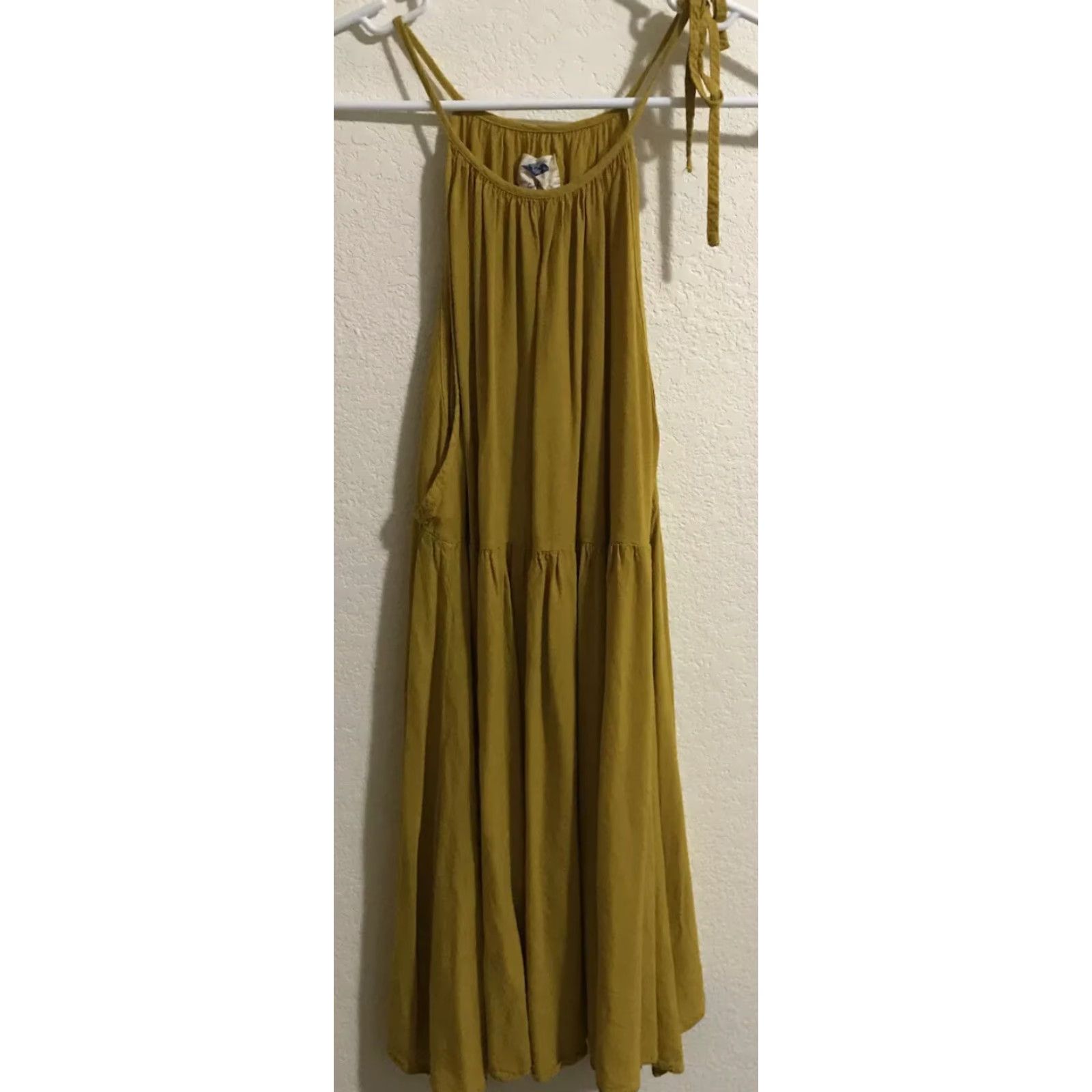 Vintage Wild Blue Sadie Robertson Tank Sleeveless Yellow Top M Womens Spring Summer Knit Round Neck Pullover Casual Size M / US 6-8 / IT 42-44 - 2 Thumbnail