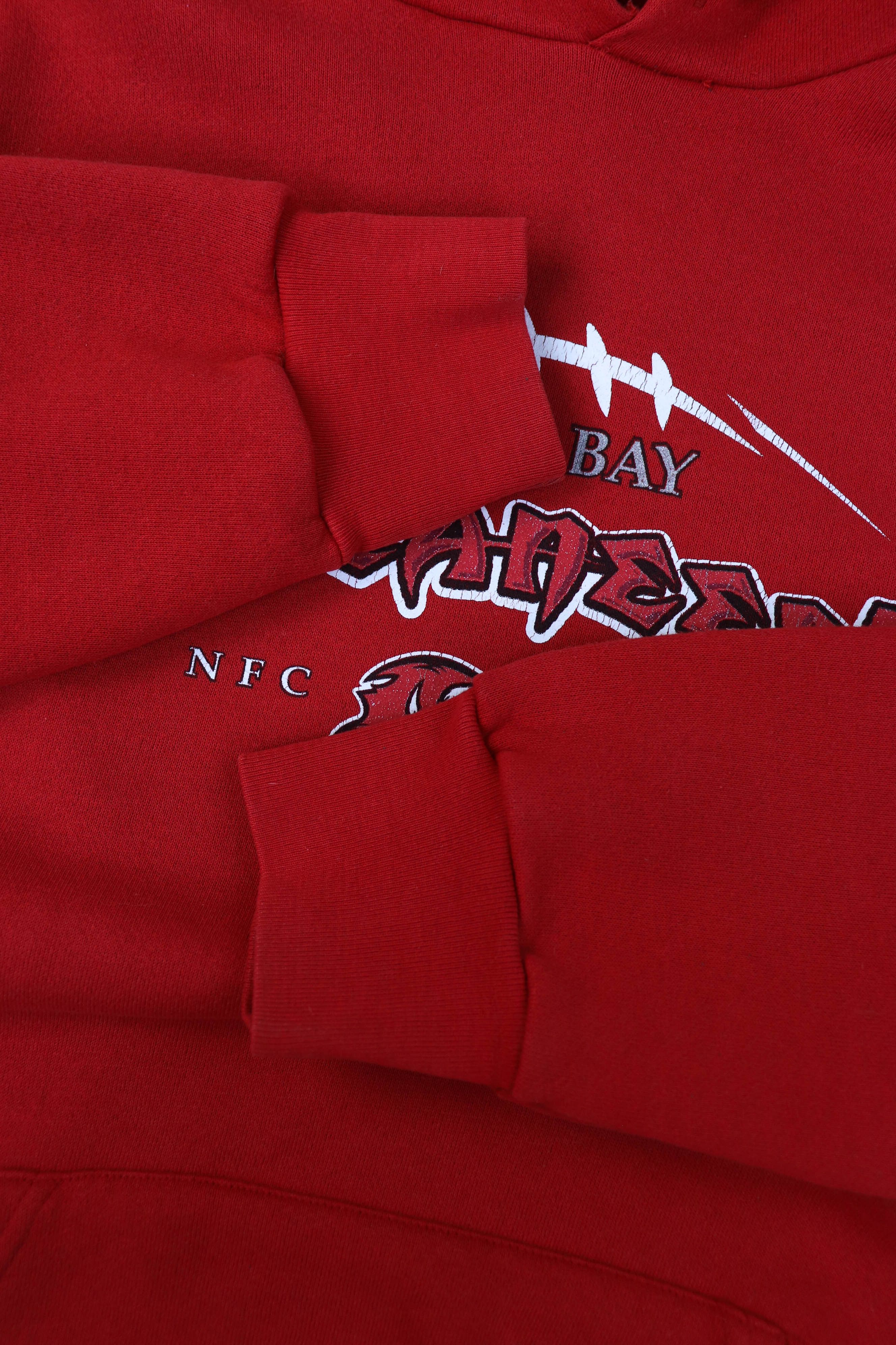 NFL Tampa Bay Buccaneers NFL 2000s Vintage Red Hoodie Size US XXL / EU 58 / 5 - 9 Thumbnail