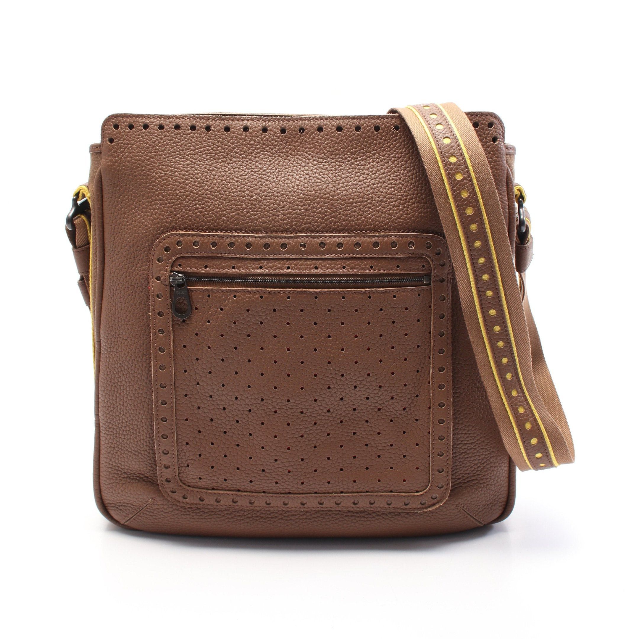 Bottega Veneta Bottega Veneta Shoulder Bag Leather Light Brown Size ONE SIZE - 1 Thumbnail