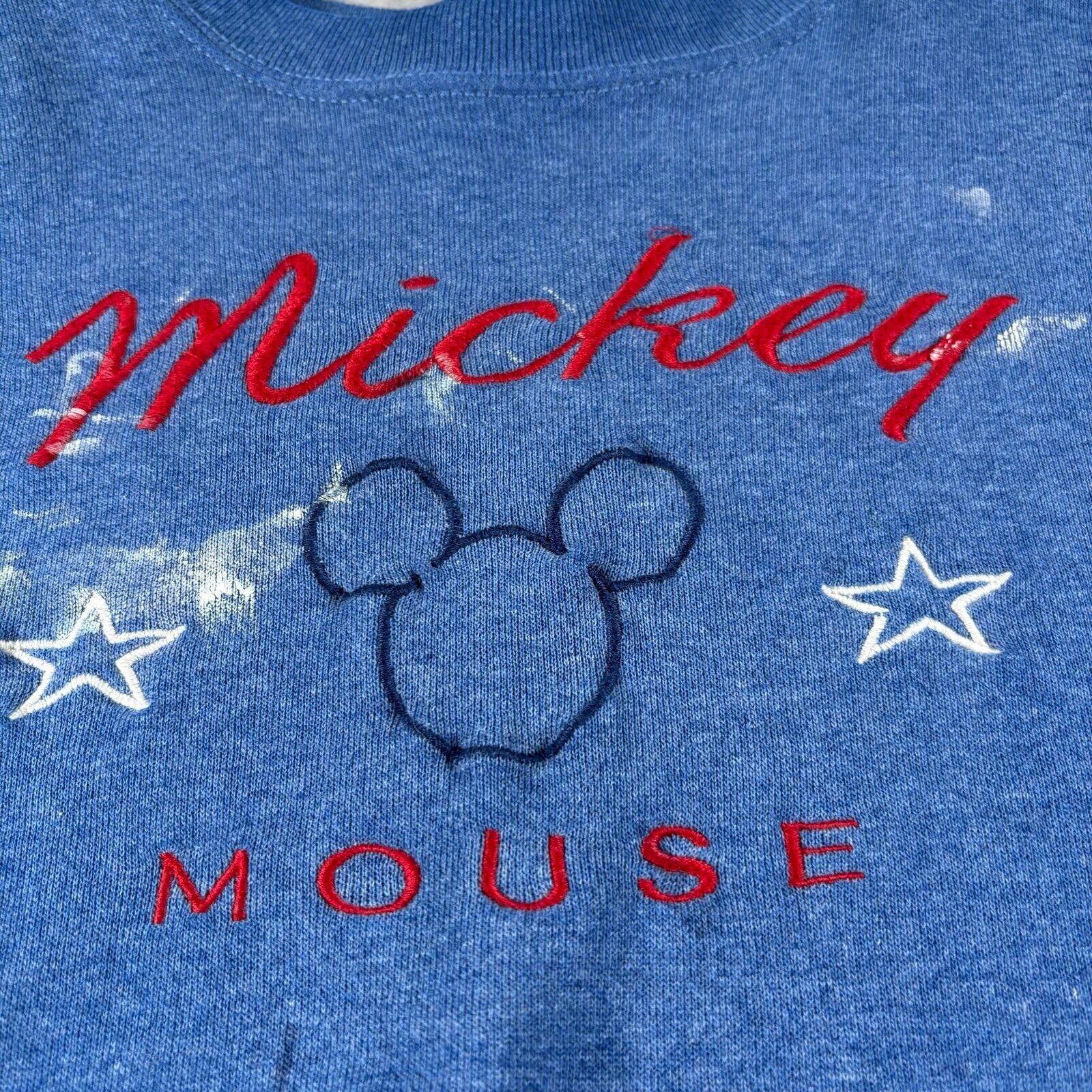 Disney Vintage 90s Mickey Mouse Disney sweatshirt Size US L / EU 52-54 / 3 - 5 Thumbnail