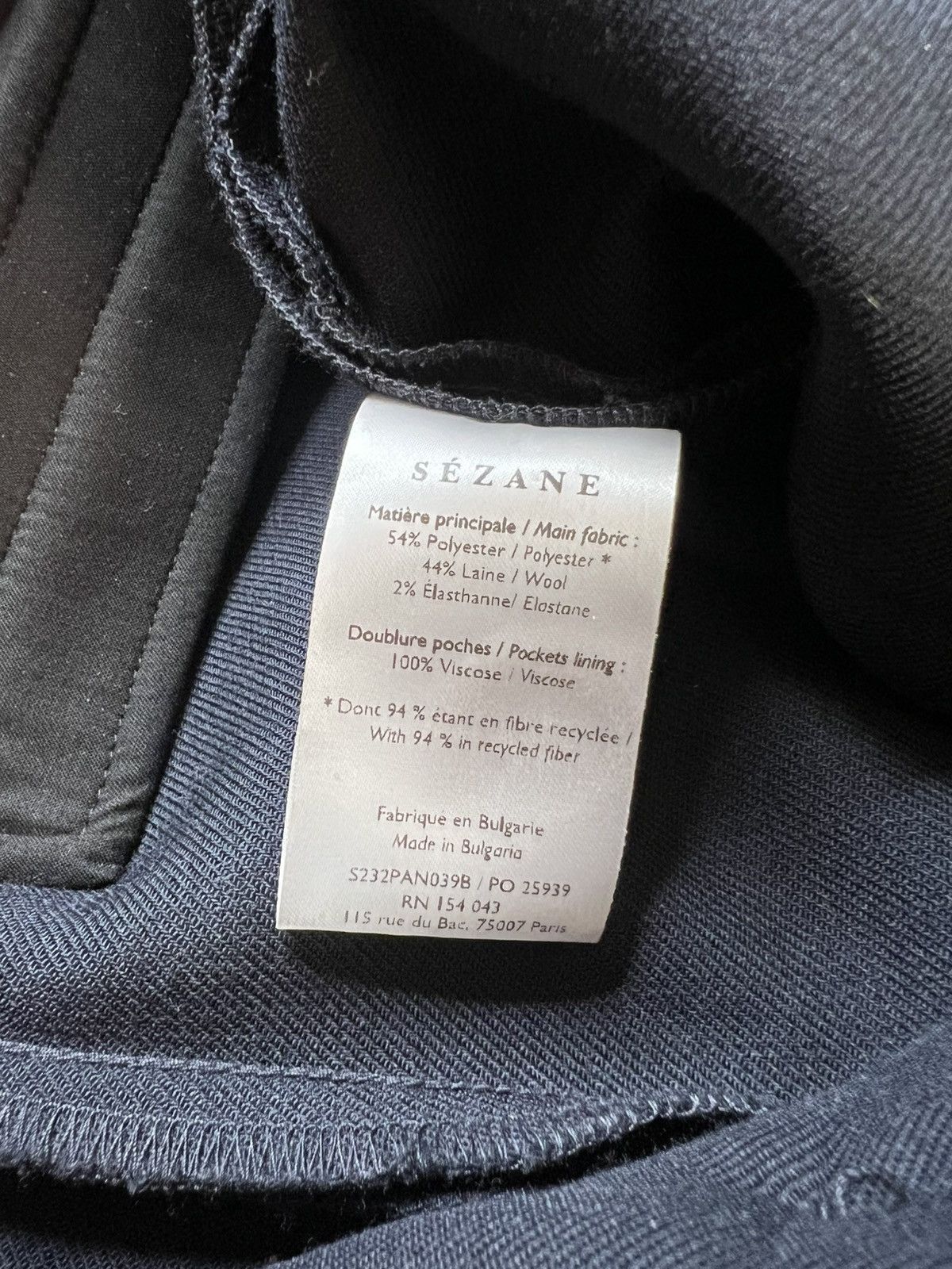 Sezane Sezane Woman Pants Size 25" / US 0 / IT 36 - 10 Thumbnail