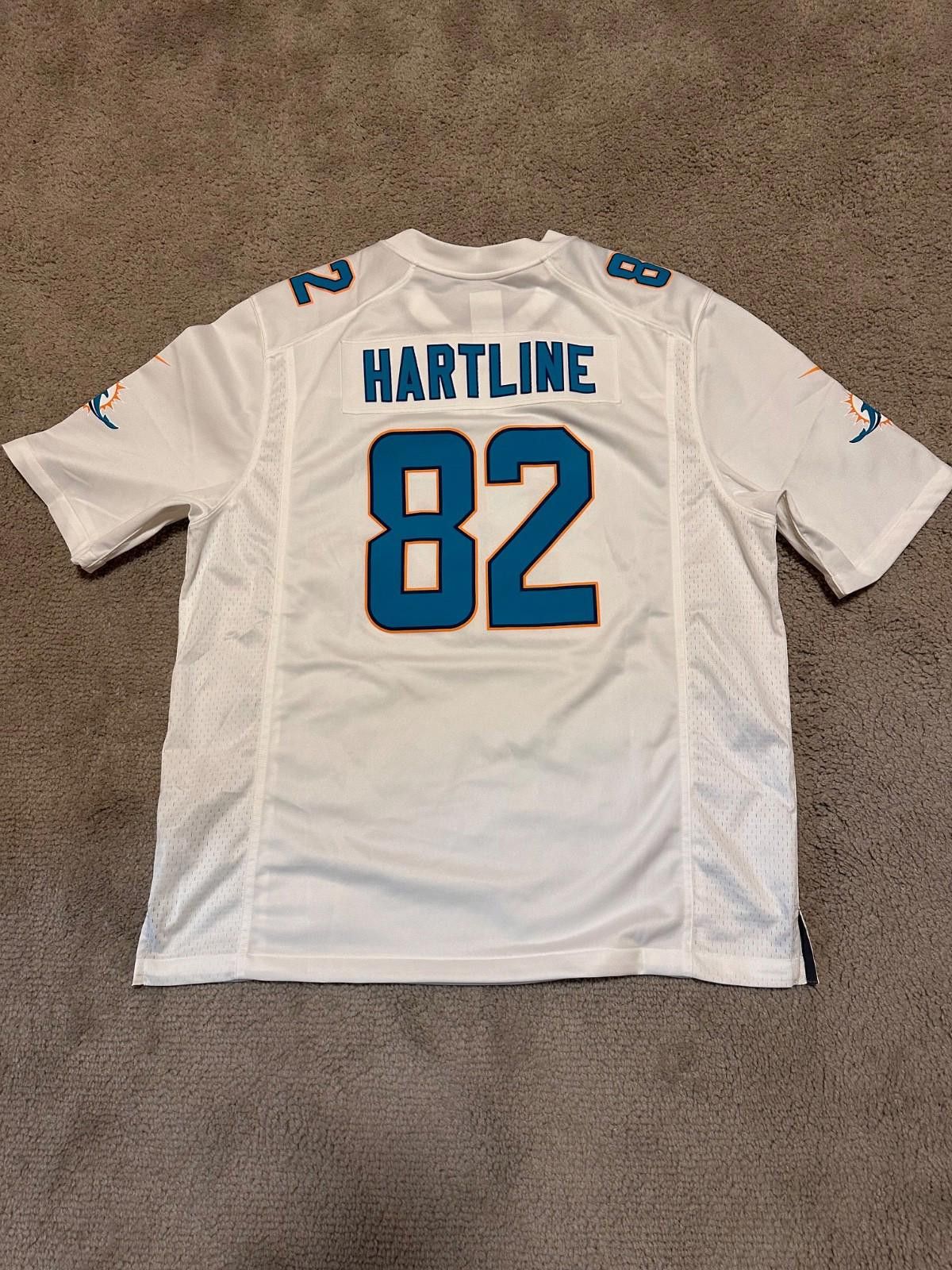 Nike Miami Dolphins NFL Football Mens Nike Jersey #82 Hartline XL Size US XL / EU 56 / 4 - 8 Thumbnail