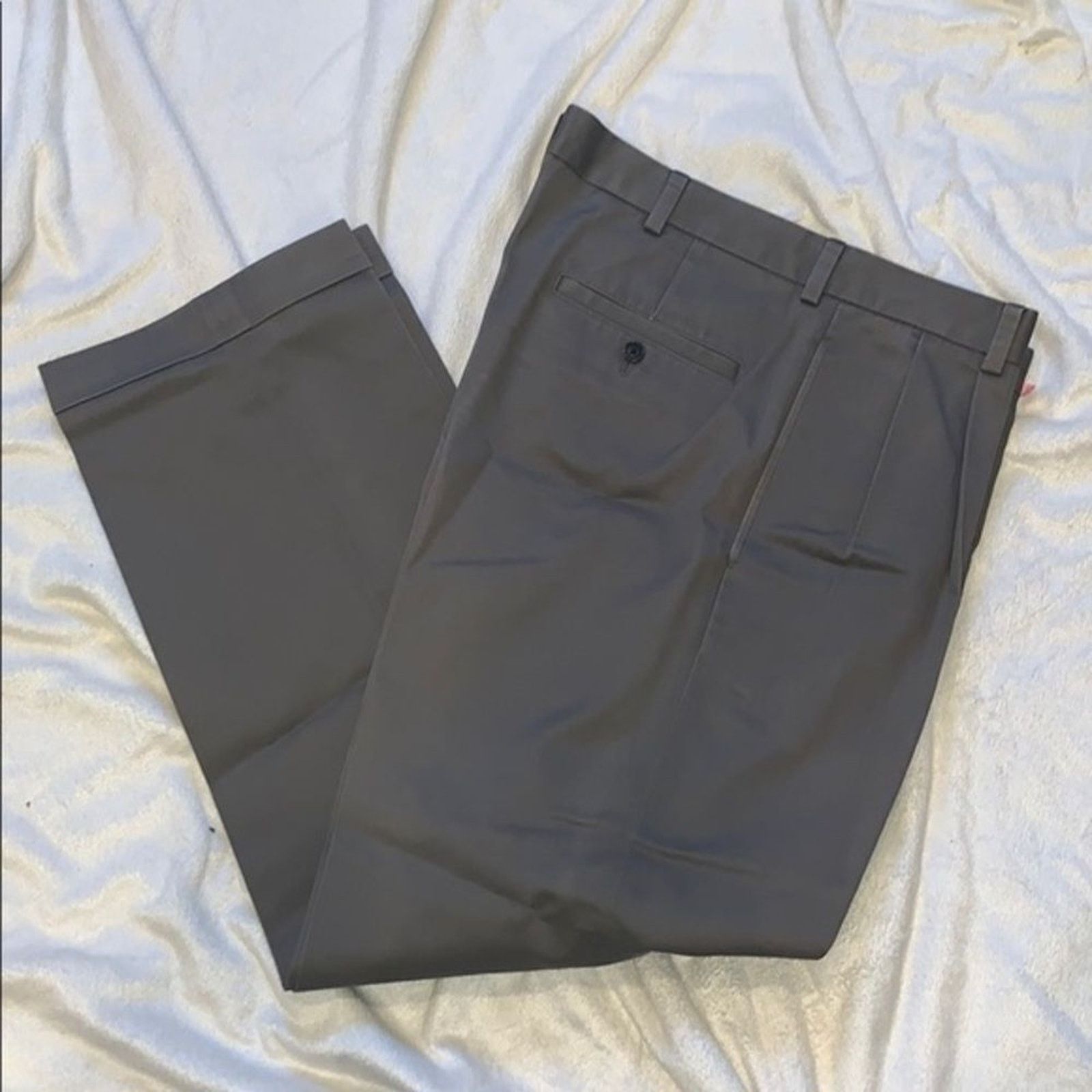 Brooks Brothers 346 by Brooks Brothers Neutral Chino Pants | Sz 35x30 Size US 35 - 2 Thumbnail