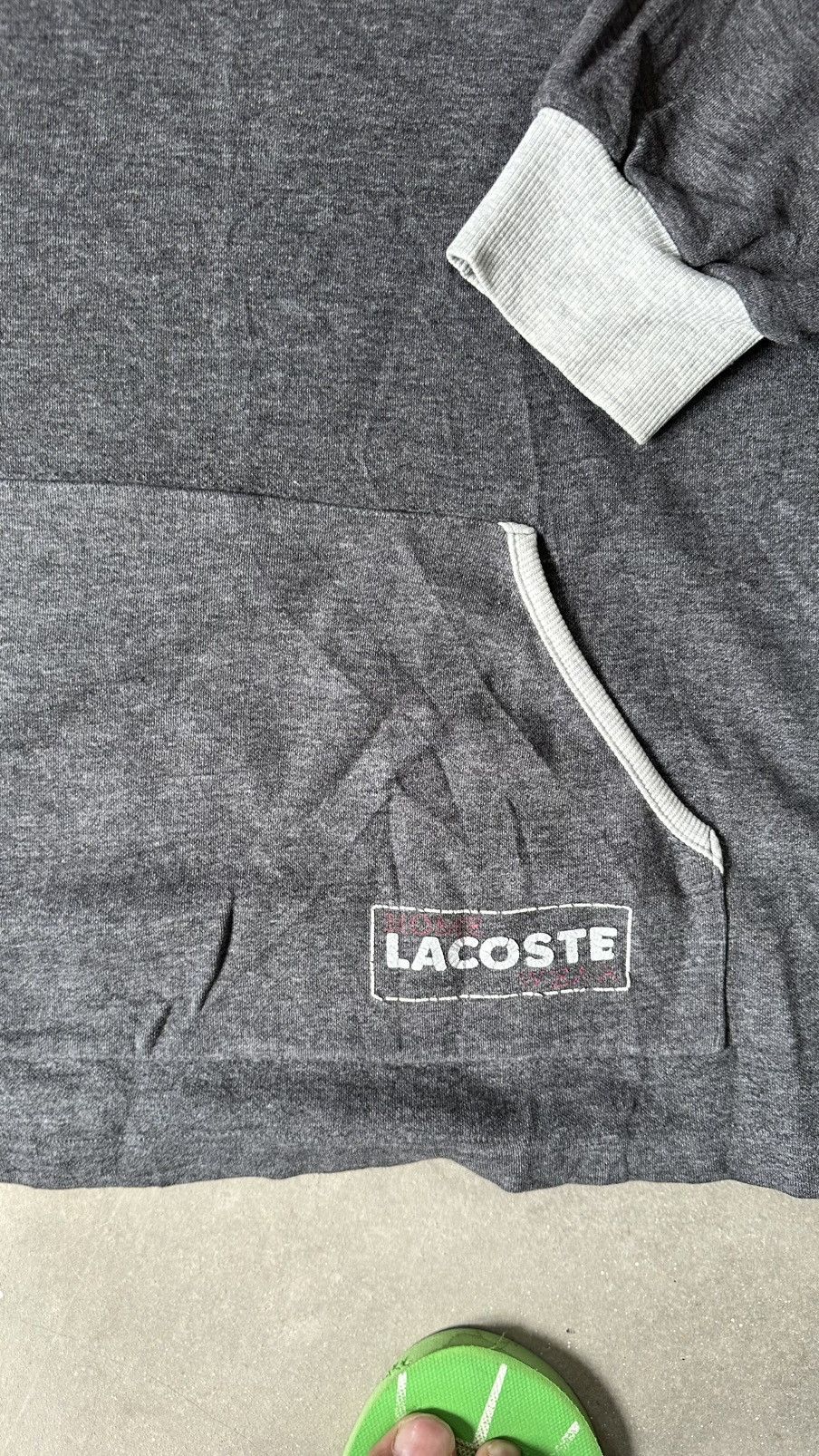 Lacoste VINTAGE CHEMISE LACOSTE SWEATSHIRT Size US XL / EU 56 / 4 - 2 Thumbnail