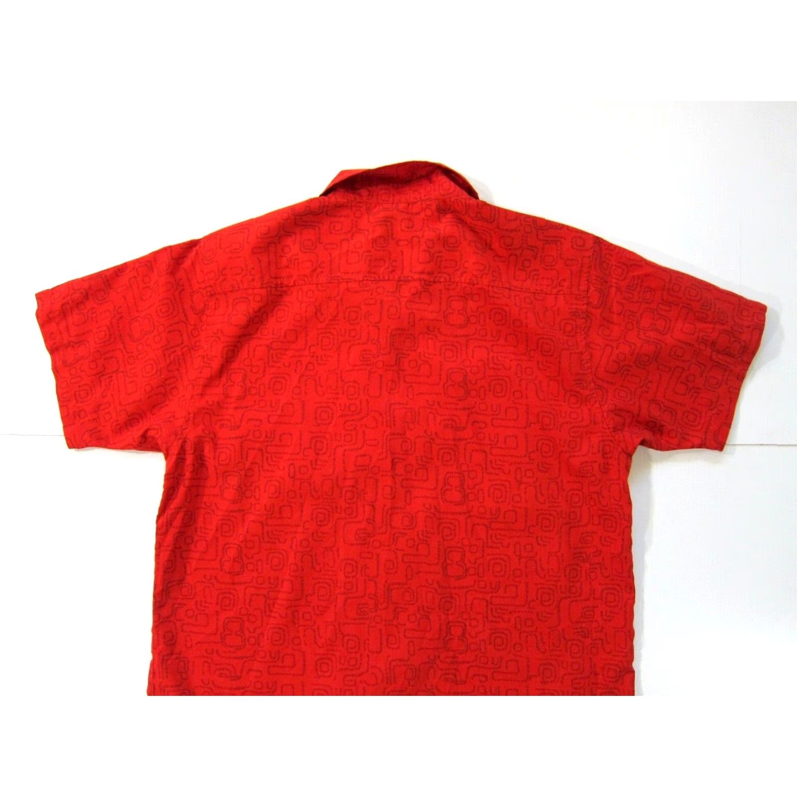 Vintage Vintage Maui And Sons 1980 Red Floral Short Sleeve Hawaiian Shirt Men Large Size US L / EU 52-54 / 3 - 6 Thumbnail