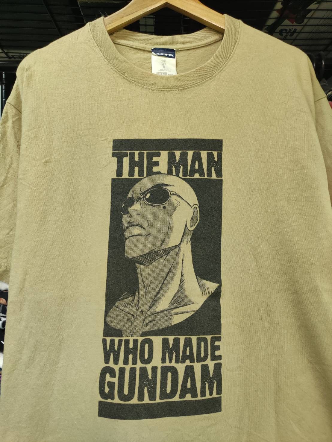 Anime Vtg 00's Cospa " The Man Who Created Gundam " Promo T-Shirt Size US XL / EU 56 / 4 - 1 Thumbnail