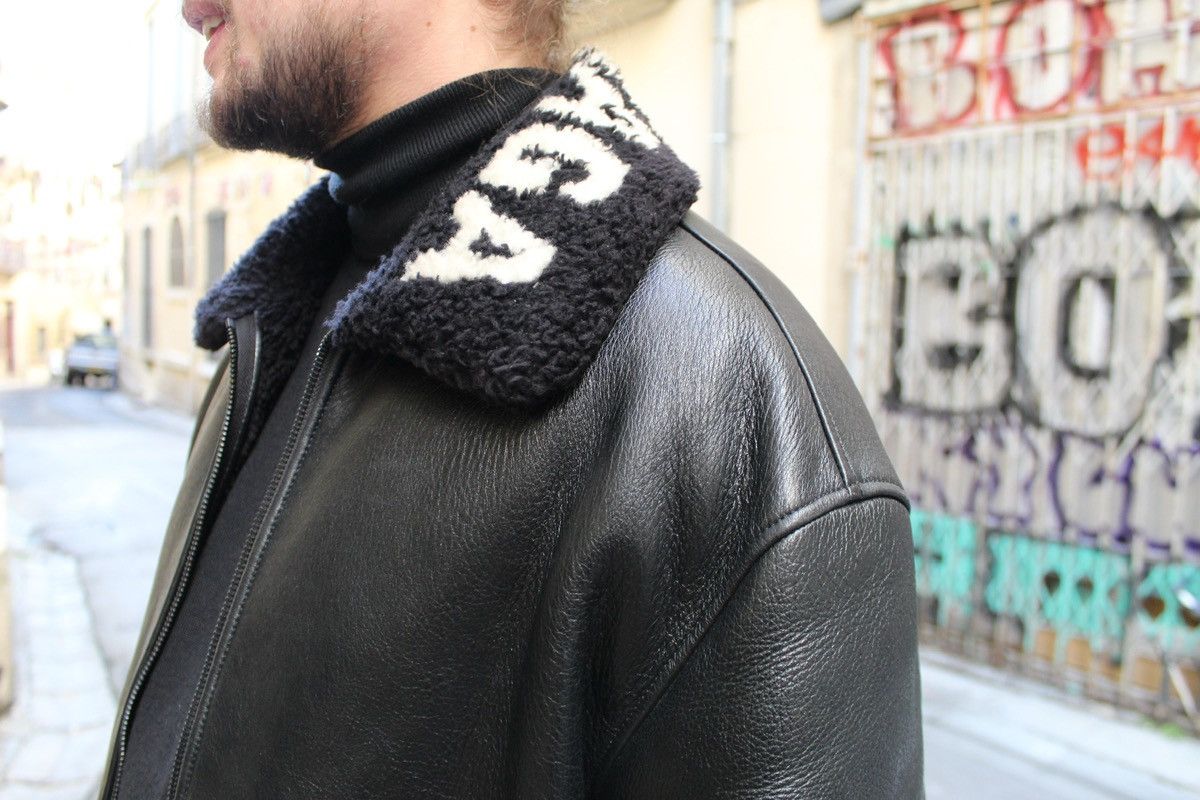 Balenciaga Balenciaga leather shearling XL Grailed