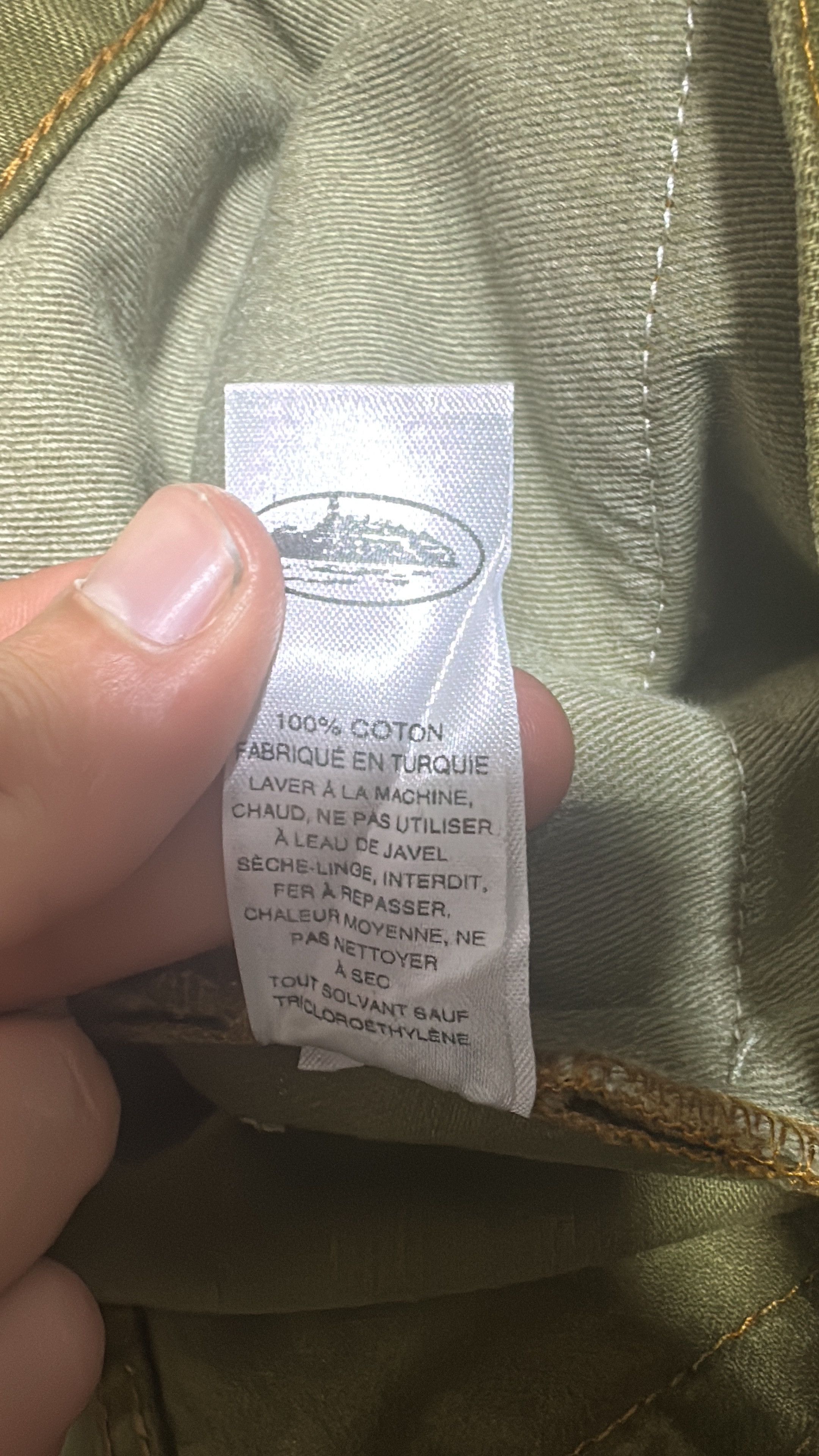 Corteiz Corteiz FW23 Alcatraz Pattern Denim Jeans Khaki Large Size US 34 / EU 50 - 7 Thumbnail