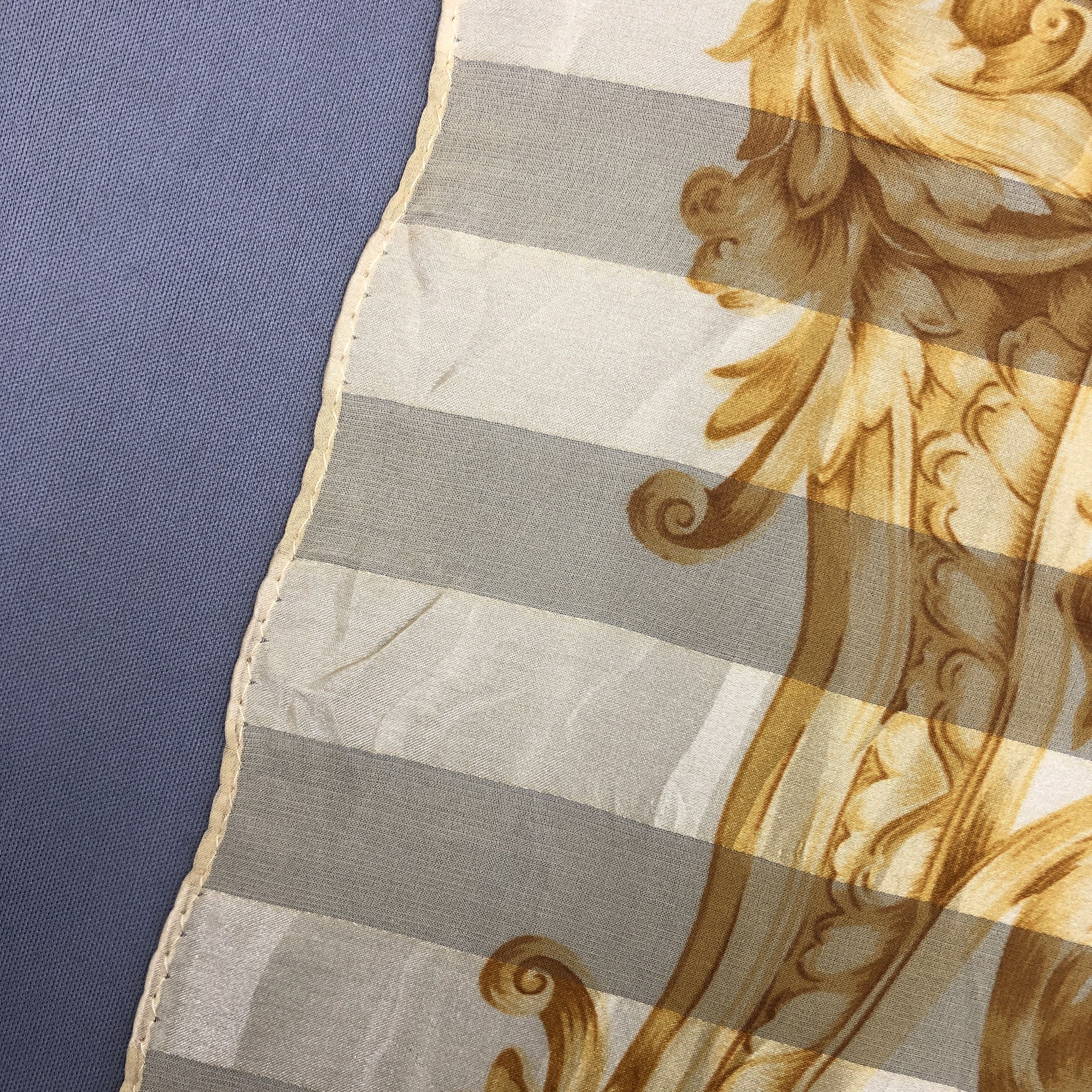 Other × Vintage Vintage SILK Scarf Twill Stole Wraps Scarves Size ONE SIZE - 14 Thumbnail