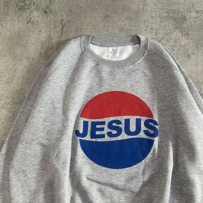 Designer THE SALVAGES Jesus Logo Raglan Crew Grailed