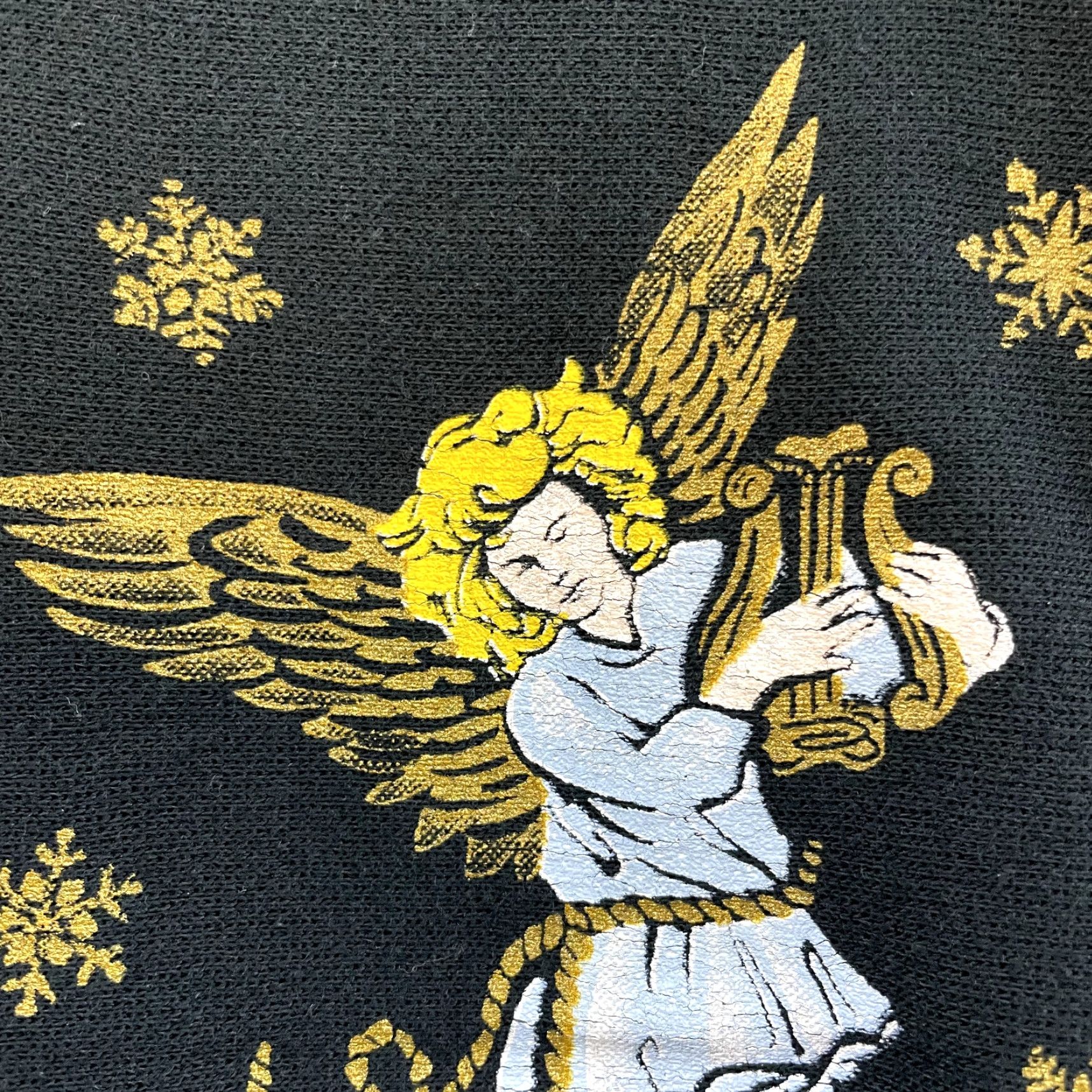 Blair VINTAGE Christmas Sweater Large Angels Holiday Sweatshirt Crewneck Pullover Size L / US 10 / IT 46 - 6 Thumbnail