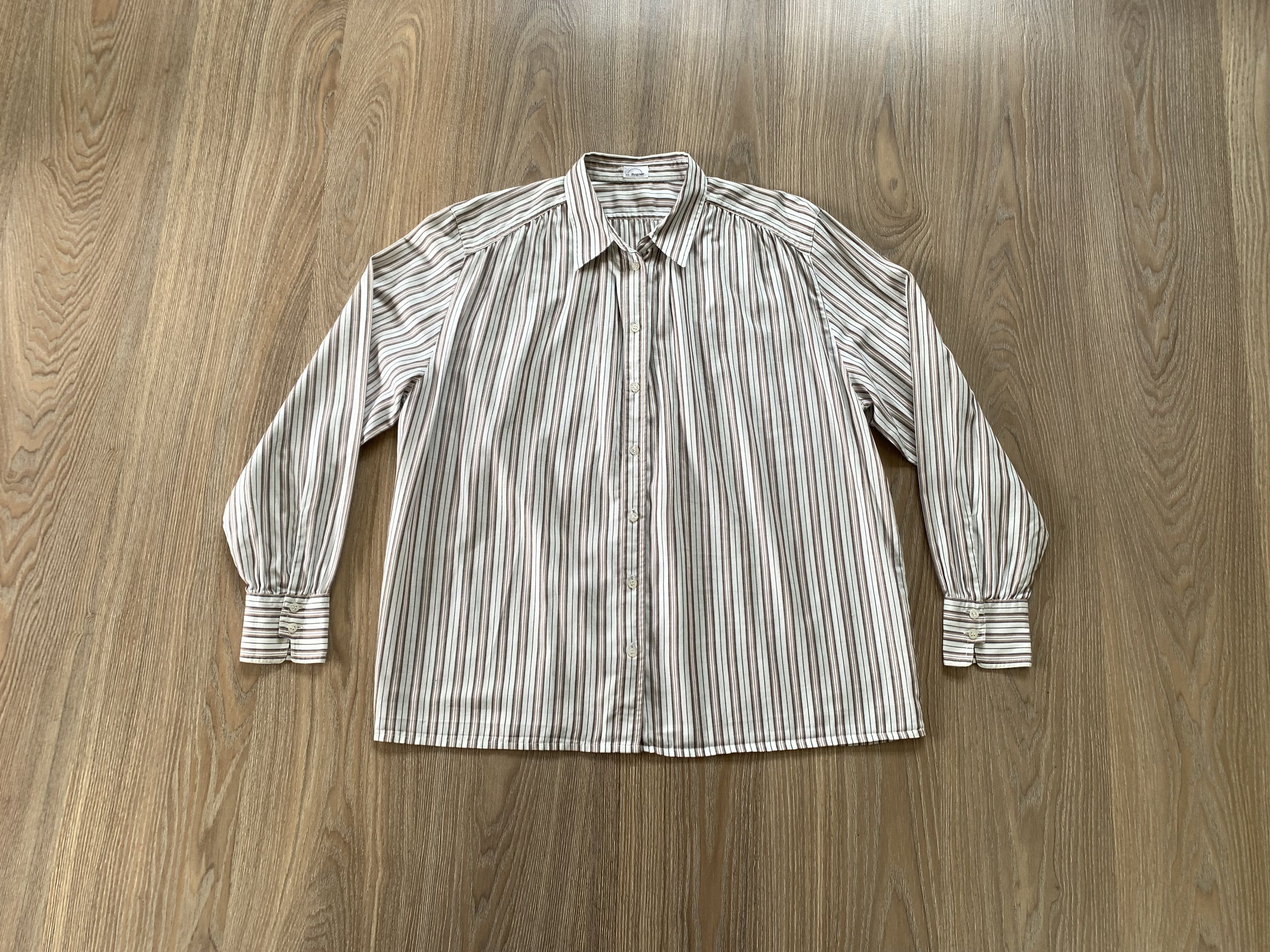 Bogner Bogner Vintage Womens Stripe Dress Shirt Size M / US 6-8 / IT 42-44 - 9 Thumbnail