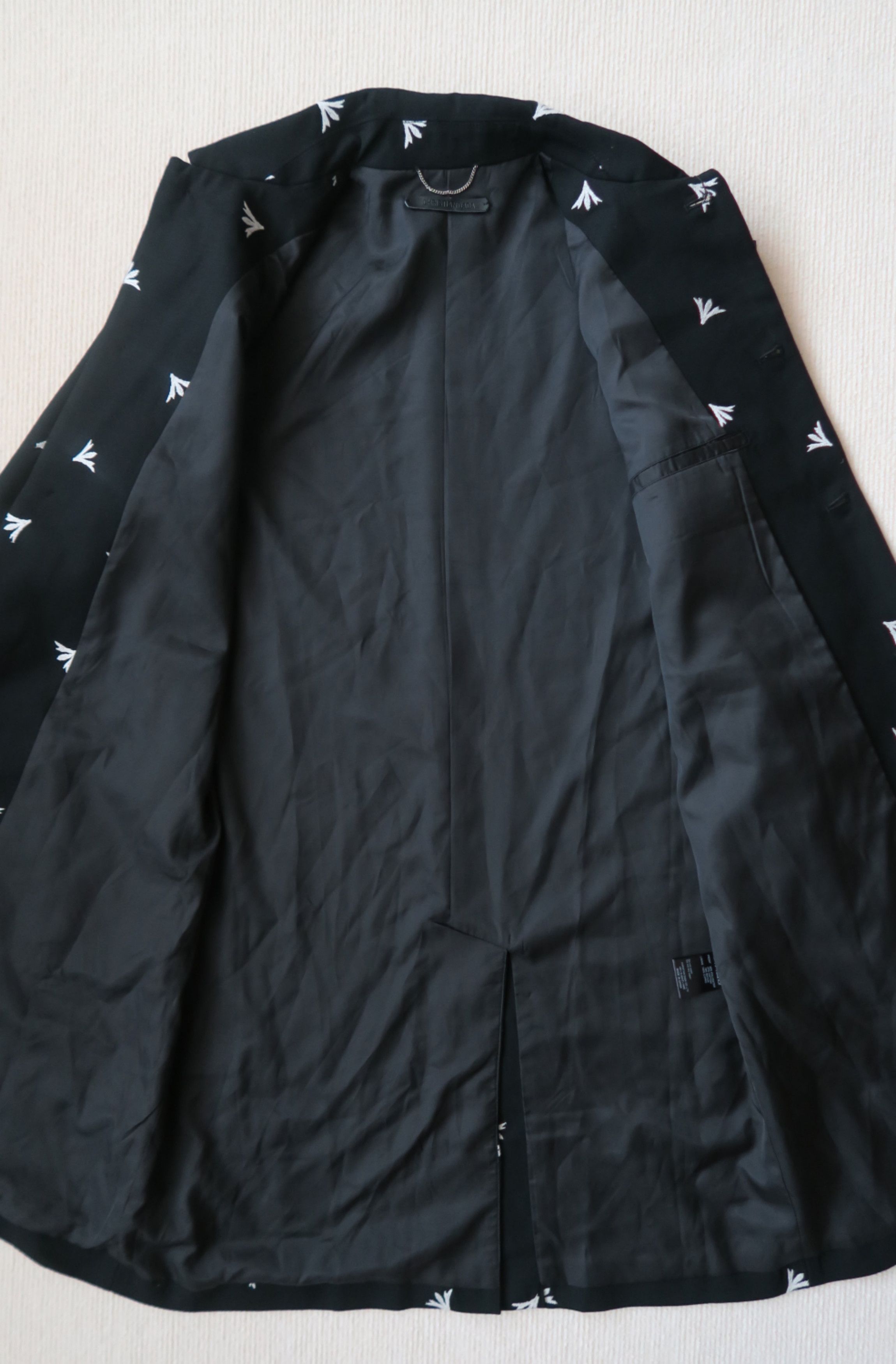 Christian Dada Christian Dada Japan Dandelion Embroidered Trench Coat Size US M / EU 48-50 / 2 - 9 Thumbnail
