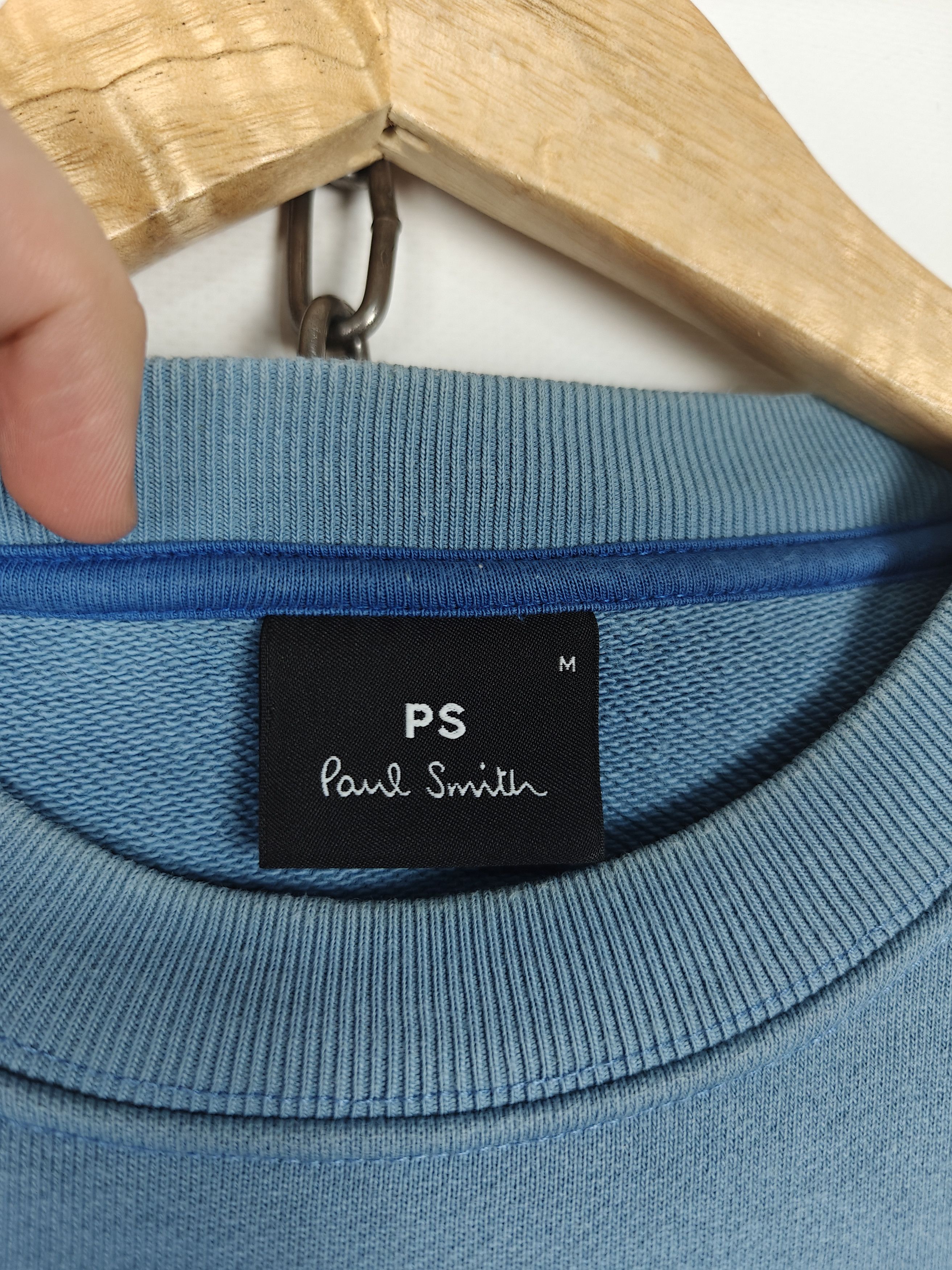 Paul Smith Paul Smith Sweatshirt Crewneck Blue Logo size M Size US M / EU 48-50 / 2 - 8 Thumbnail