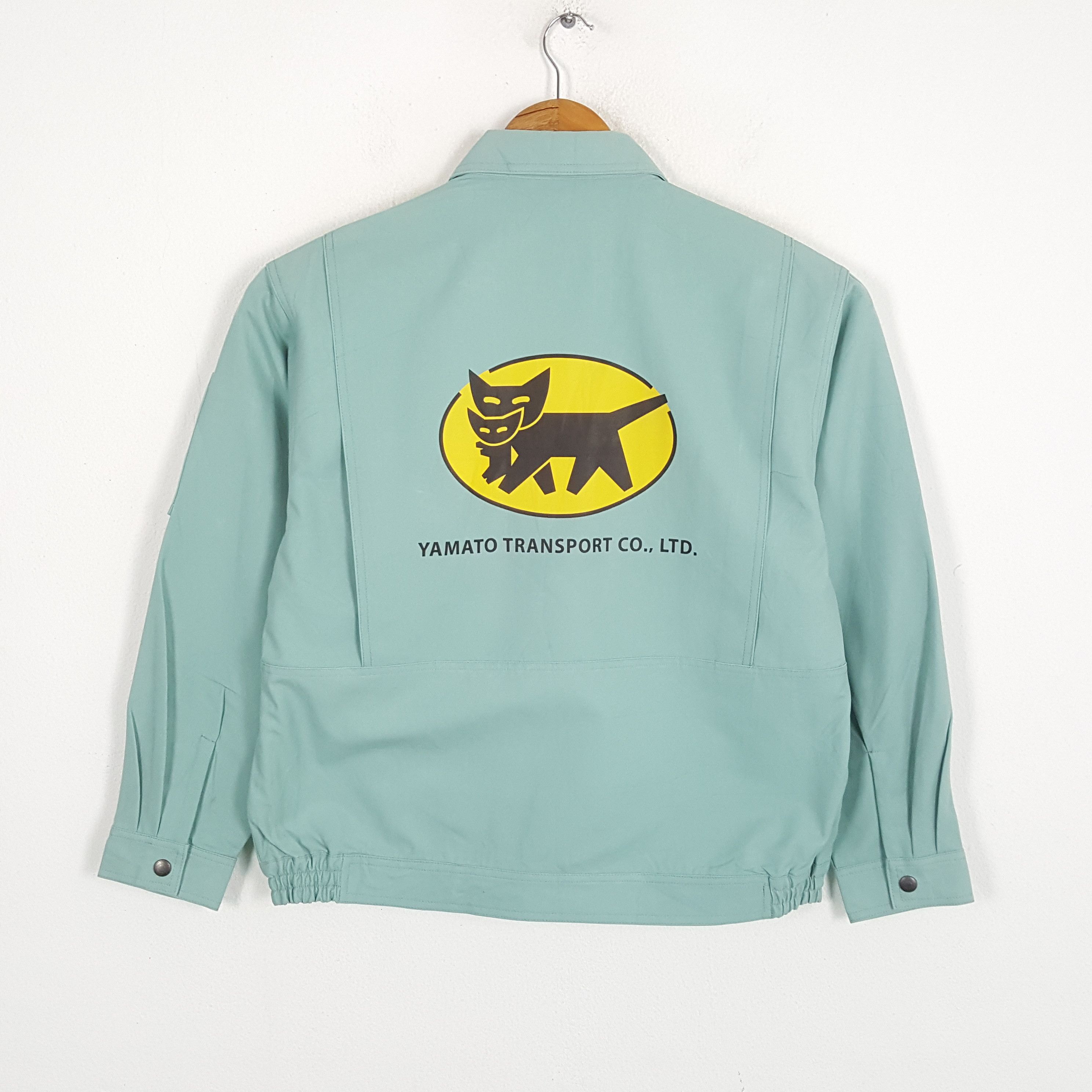 Japanese Brand × Vintage Vintage YAMATO TRANSPORT Japanese Racing Custom Jacket Size US M / EU 48-50 / 2 - 1 Thumbnail