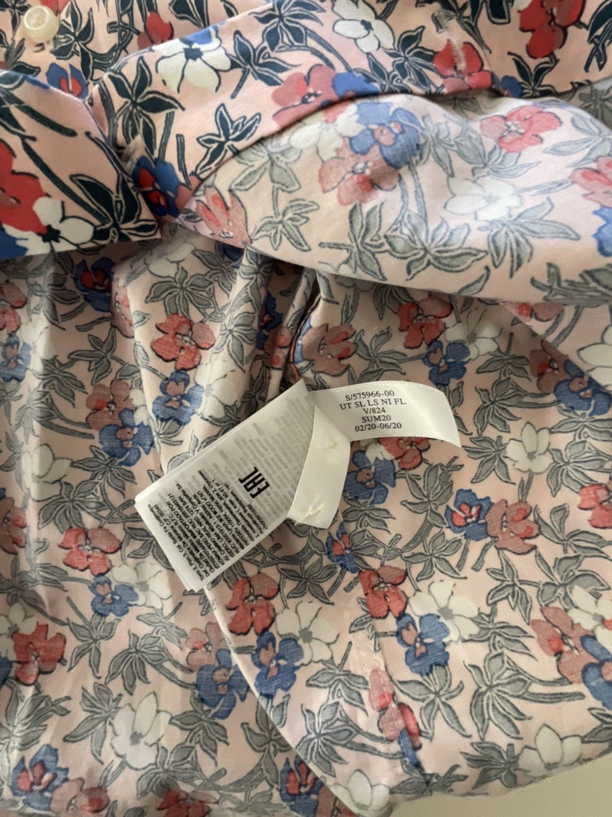 Banana Republic Banana Republic Untucked Slim Fit Button Up Size US L / EU 52-54 / 3 - 5 Thumbnail