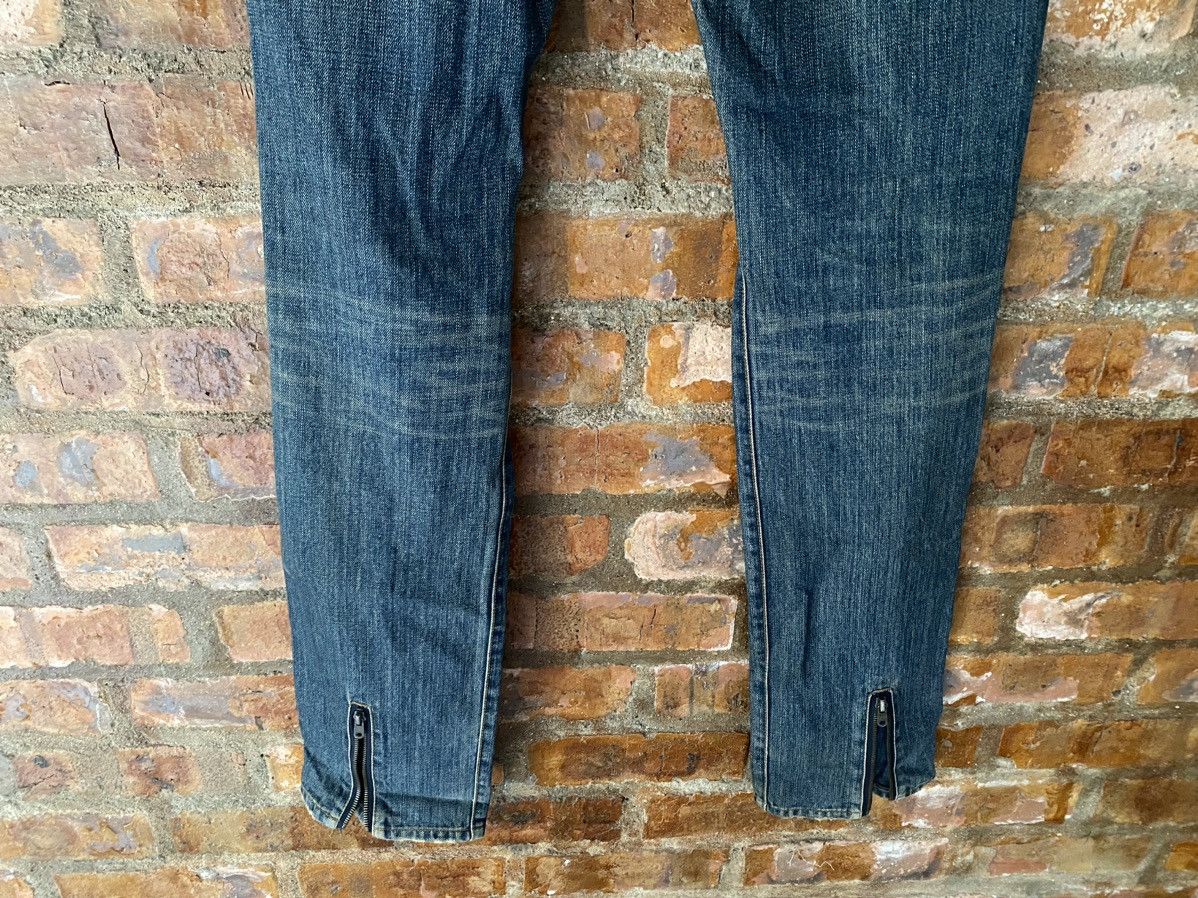 Tornado Mart 2000s RICO Japan Distressed Hem RIRI Zipper Size US 34 / EU 50 - 13 Thumbnail