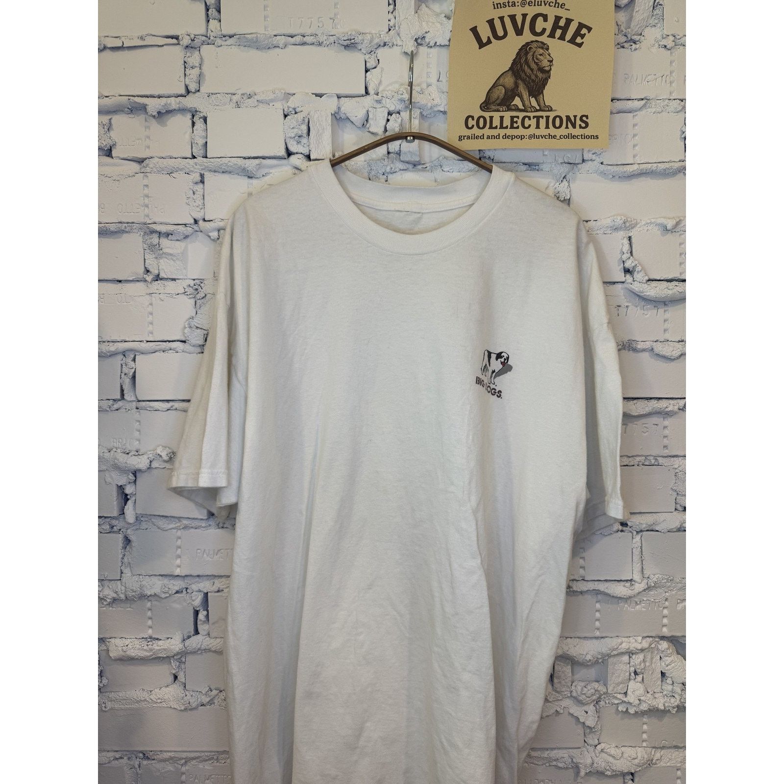 Big Dogs Vintage Big Dogs Tee White - Don't Do Mornings Funny Dog 90s Size US XL / EU 56 / 4 - 1 Thumbnail
