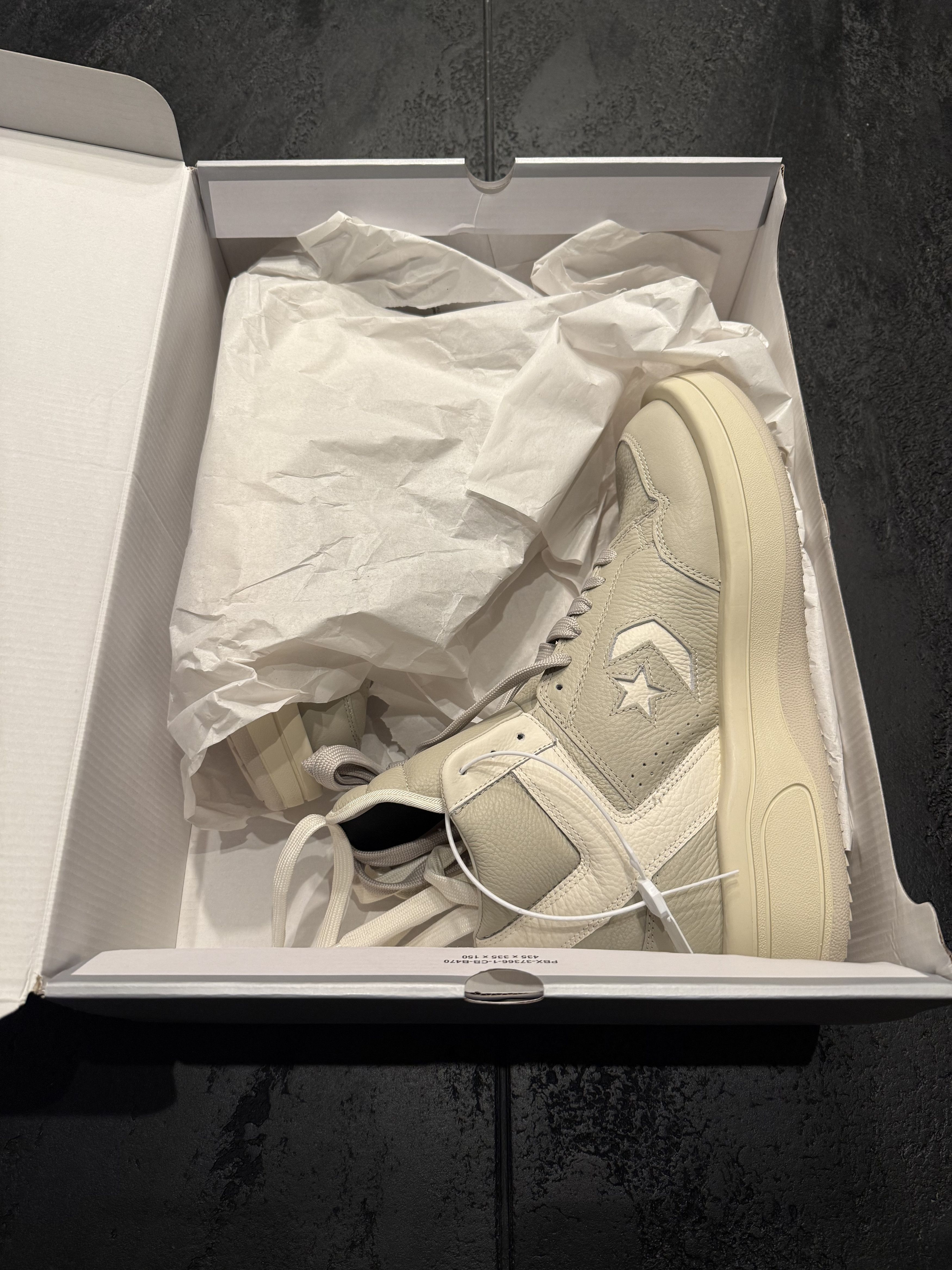 Rick Owens Drkshdw Rick Owens DRKSHDW x Converse TurboWPN sneaker Size US 11 / EU 44 - 1 Thumbnail