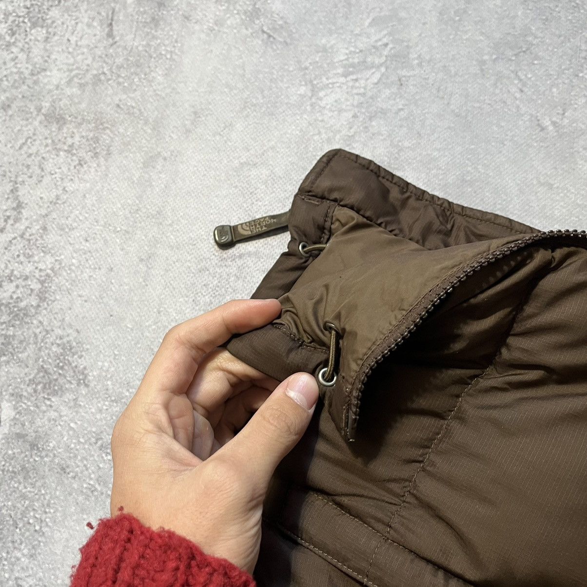 The North Face × Vintage Vintage TNF Vest Nuptse 700 brown Size US S / EU 44-46 / 1 - 7 Thumbnail