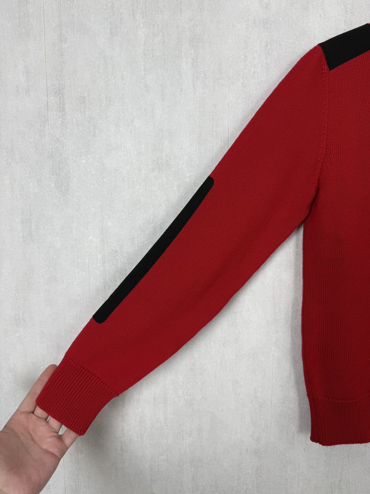 Moncler Moncler Maglia Tricot Kids 1/4 Zip Wool Sweater Size 14/164 Size US XS / EU 42 / 0 - 8 Thumbnail