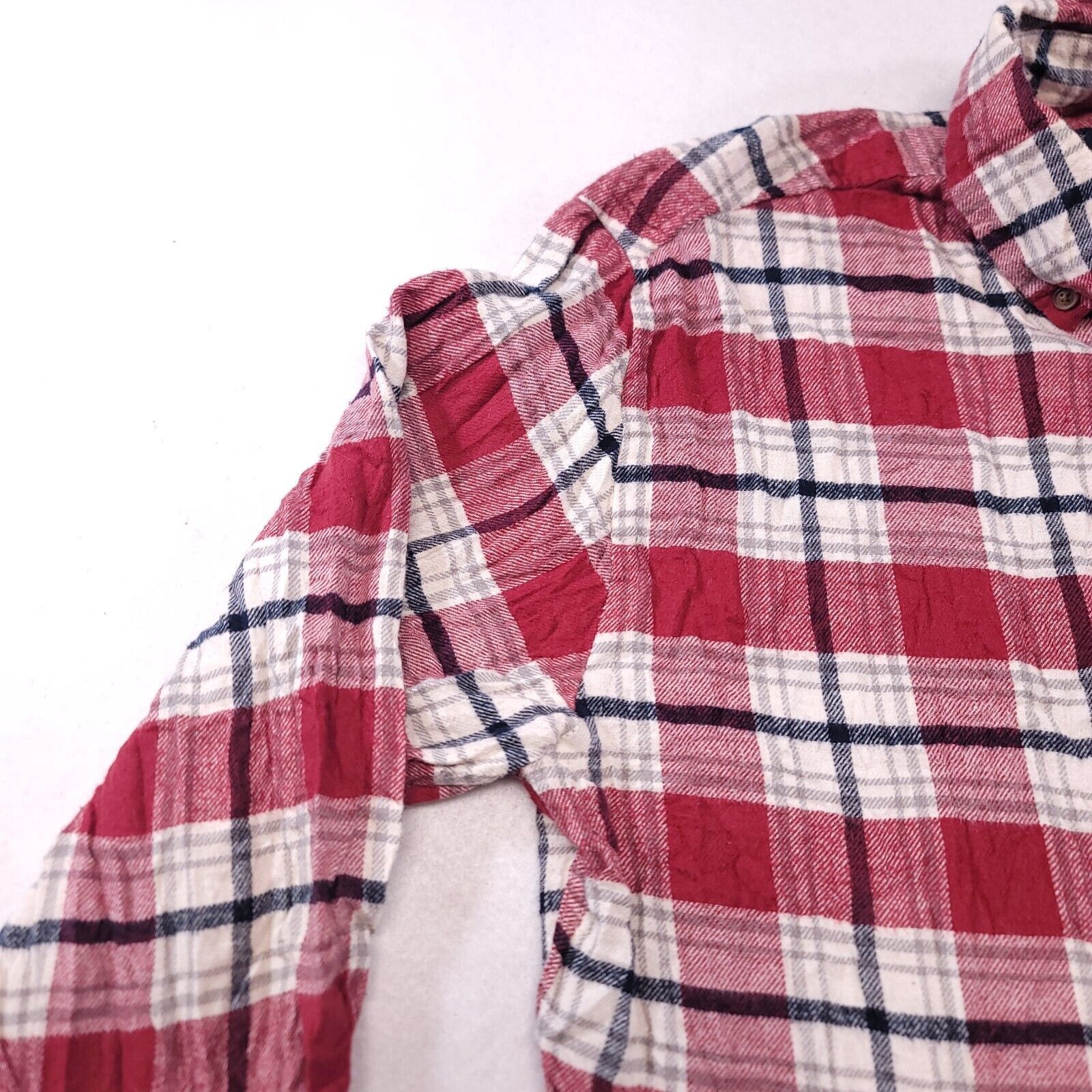 Croft & Barrow Croft & Barrow Tartan Flannel Shirt Mens Size Medium M Red Size US M / EU 48-50 / 2 - 4 Thumbnail
