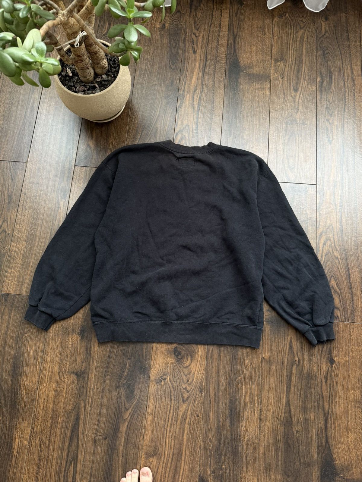 Nike Nike Vintage Big Swoosh Distressed Sweatshirt 90s Size US M / EU 48-50 / 2 - 8 Thumbnail