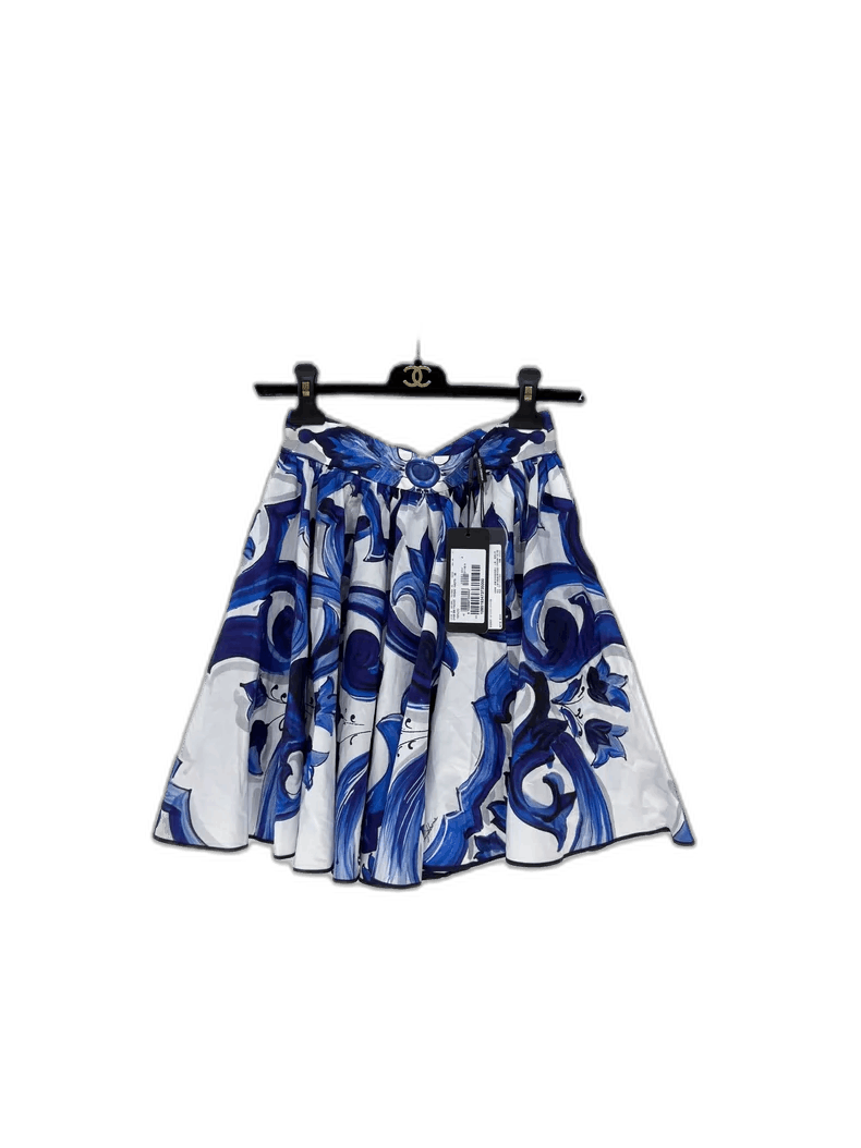 Dolce & Gabbana New DG Dolces & Gabbana Floral Skirt Size 38" / US 16 / IT 52 - 1 Thumbnail